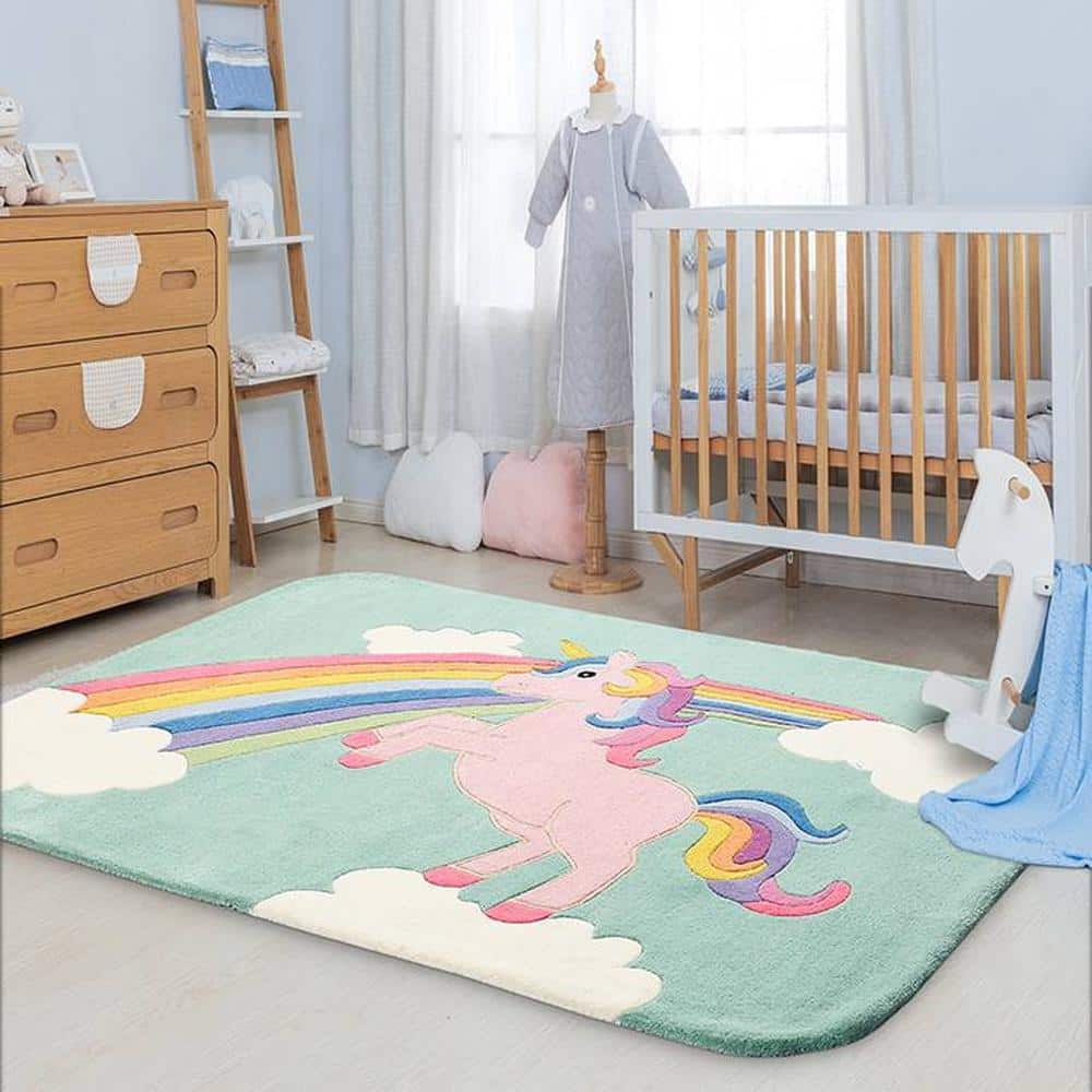 Princess Lia unicorn rug