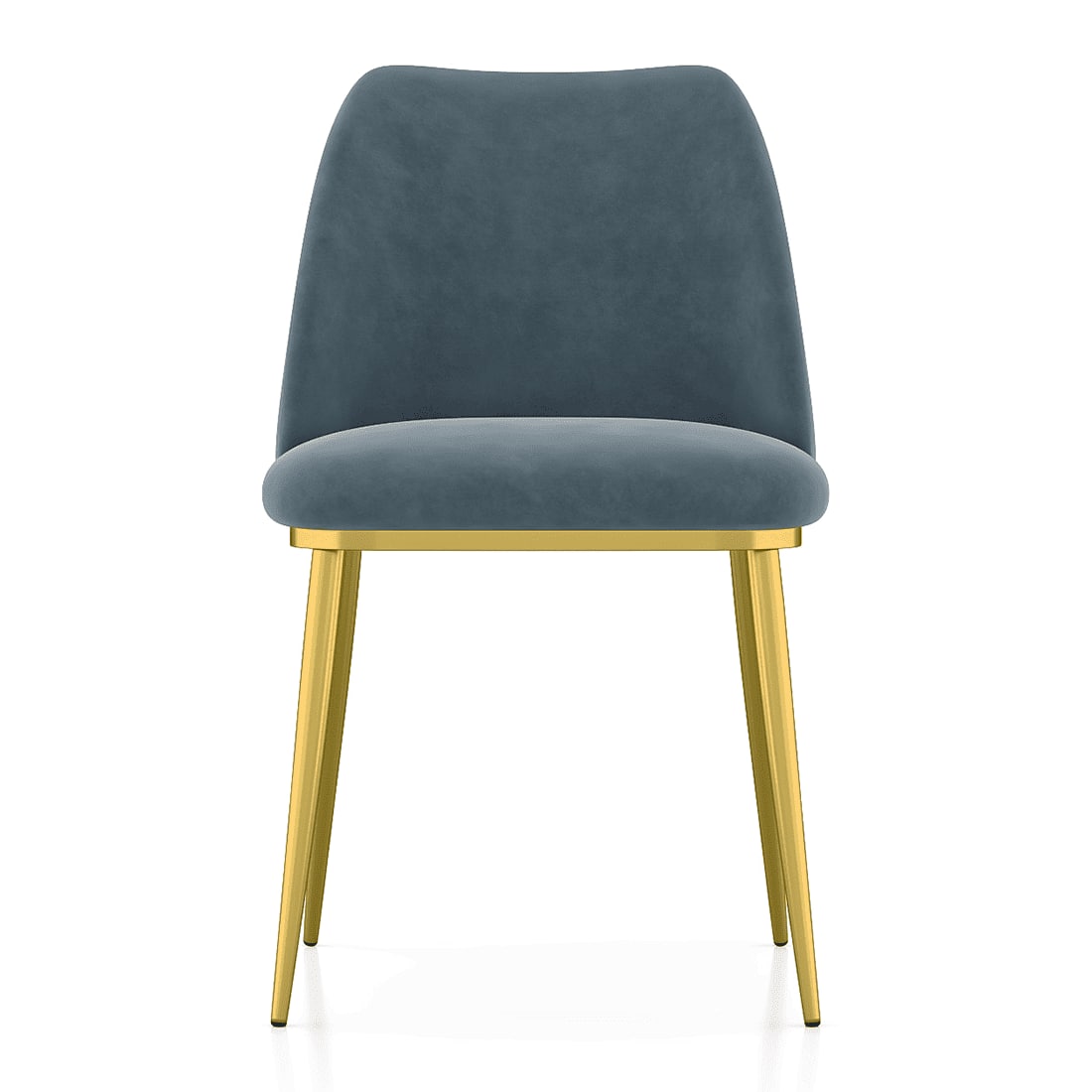 Olivia Accent Chair in Finish Antique Brass and Davos Plus Colour