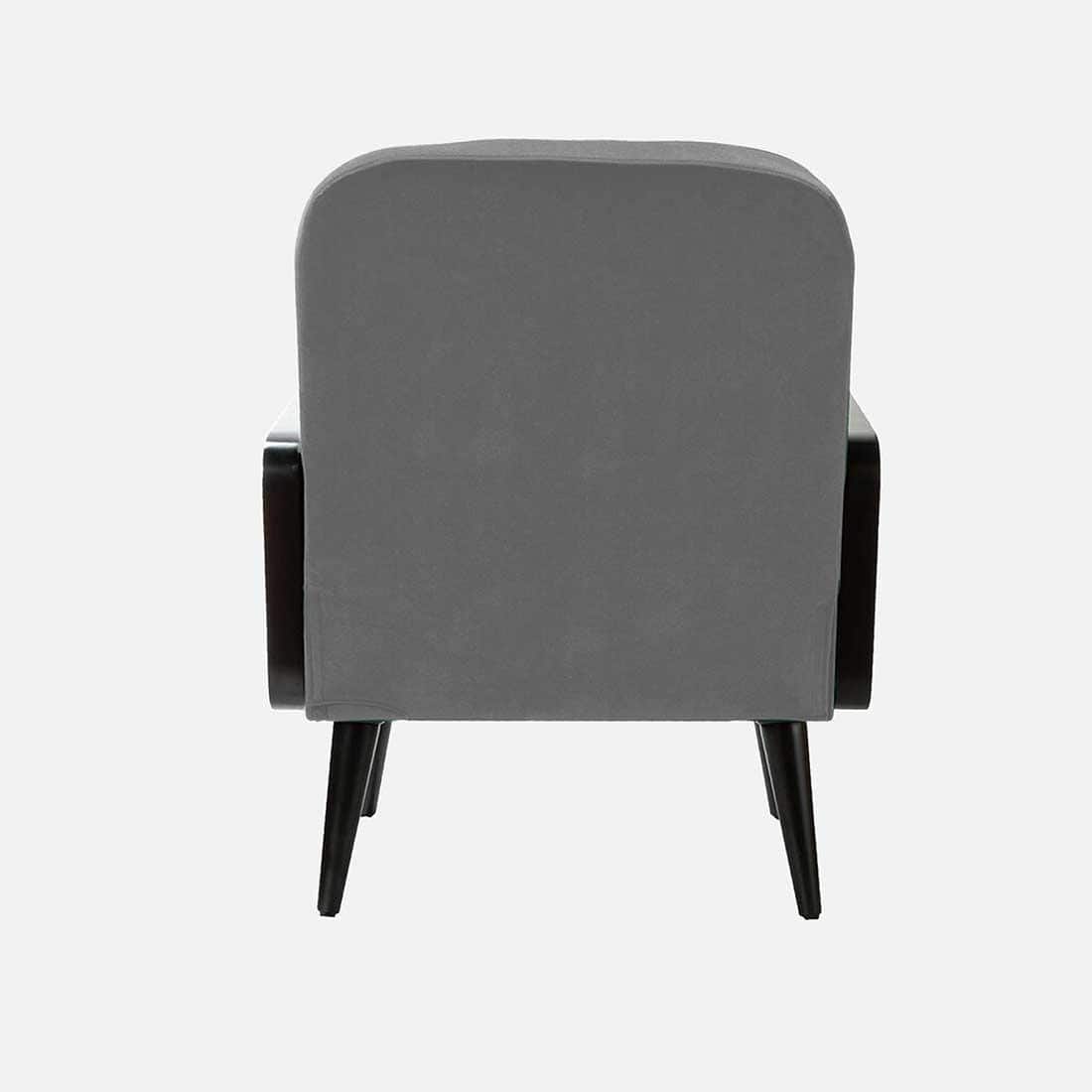 Haden Ratan Accent Chair in Grey Colour