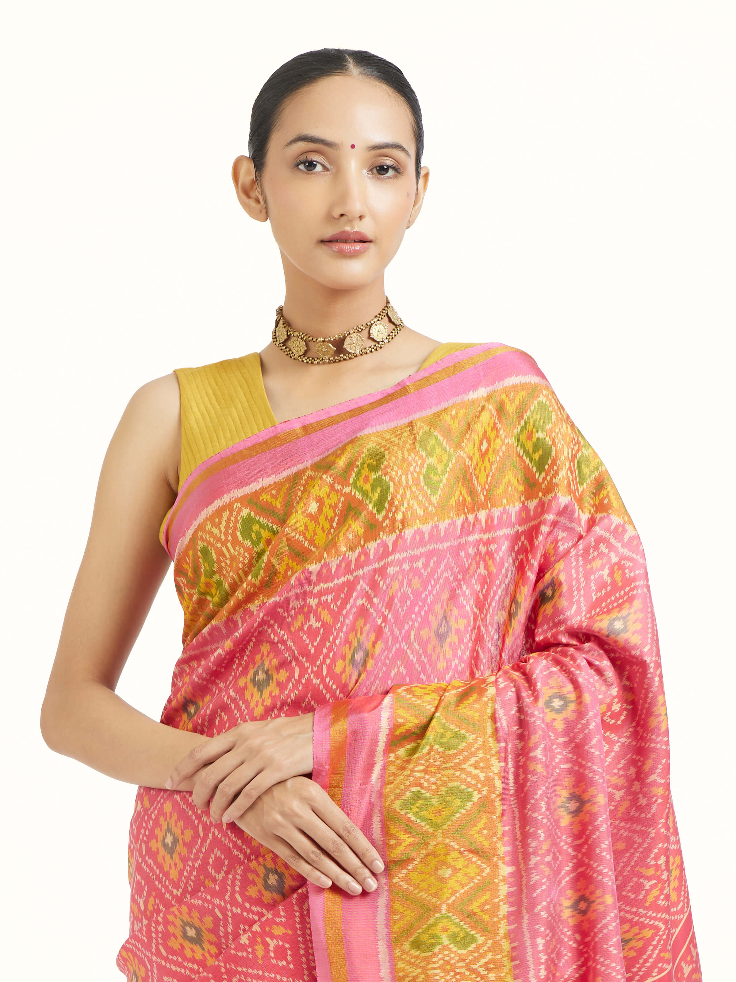 Rajkot Patola Ikat Saree