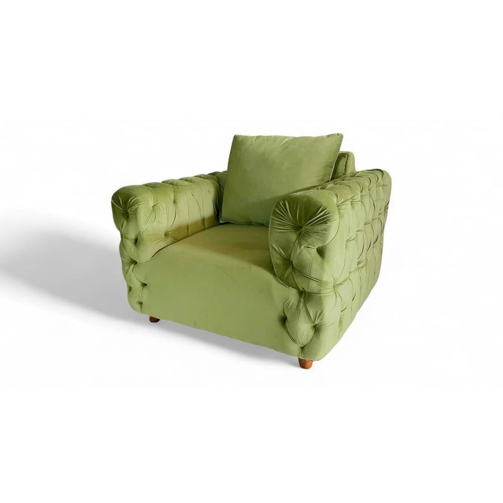 Jackson Solid Wood Contemporary 1 Seater Accent Chair