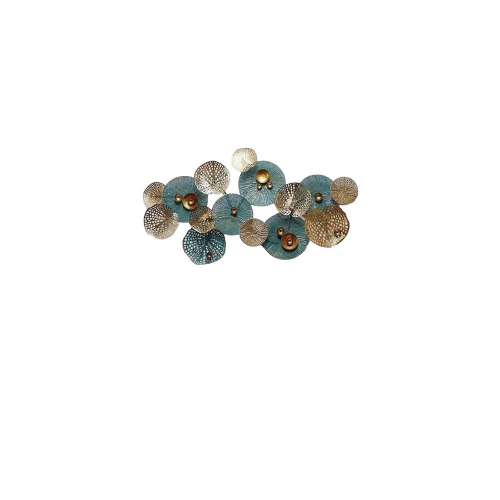 Creative Teal Metal Wall Art & Wall Decor