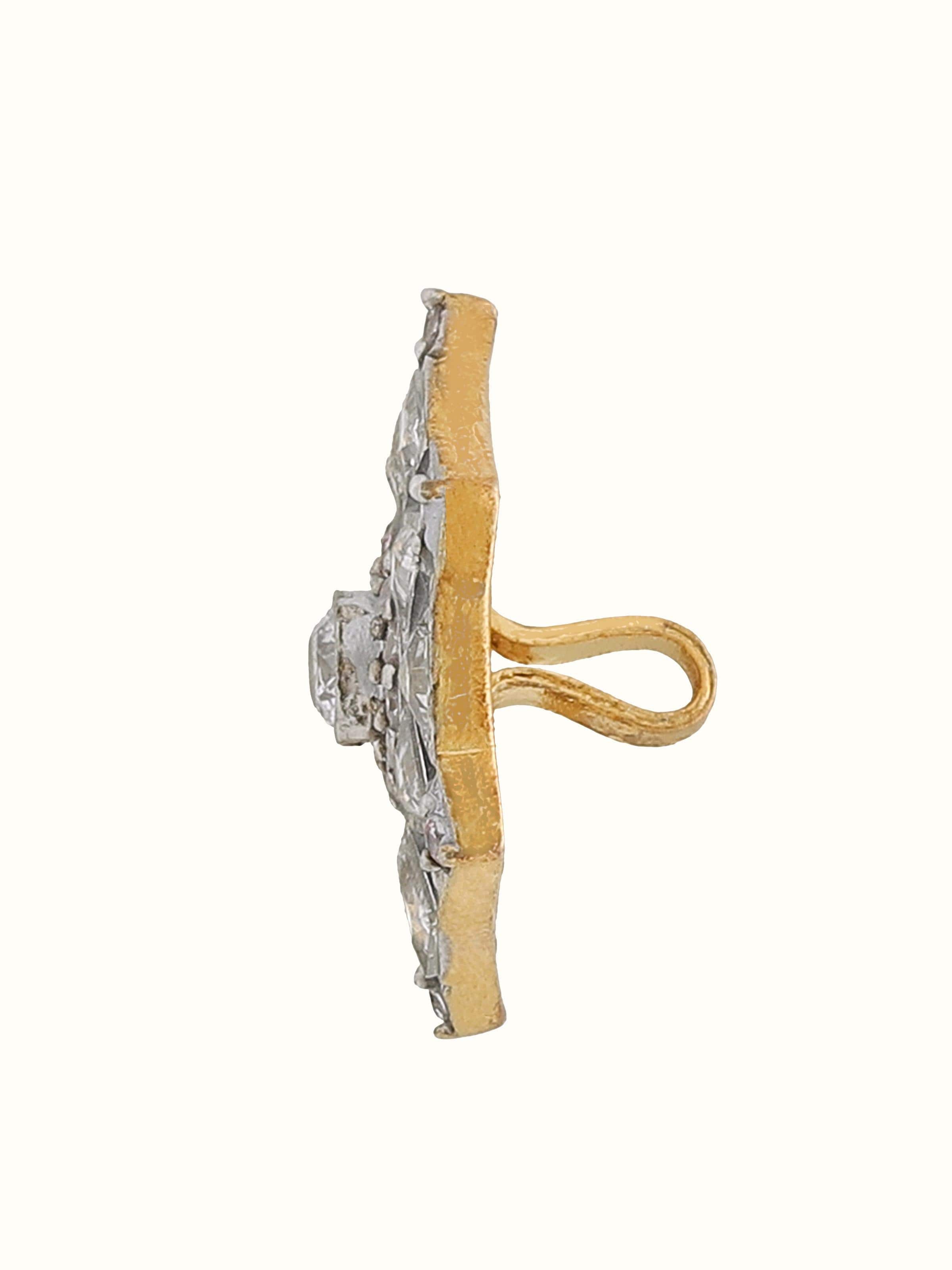 Silver Smithing Jodhpuri Button Set