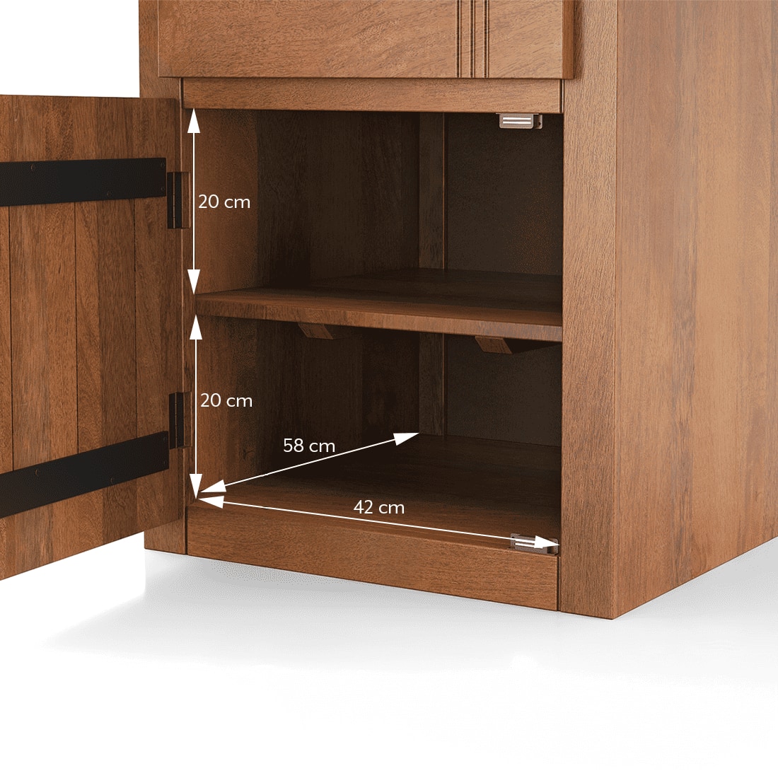 Bradbury Desk Size Large In Amber Walnut Finish