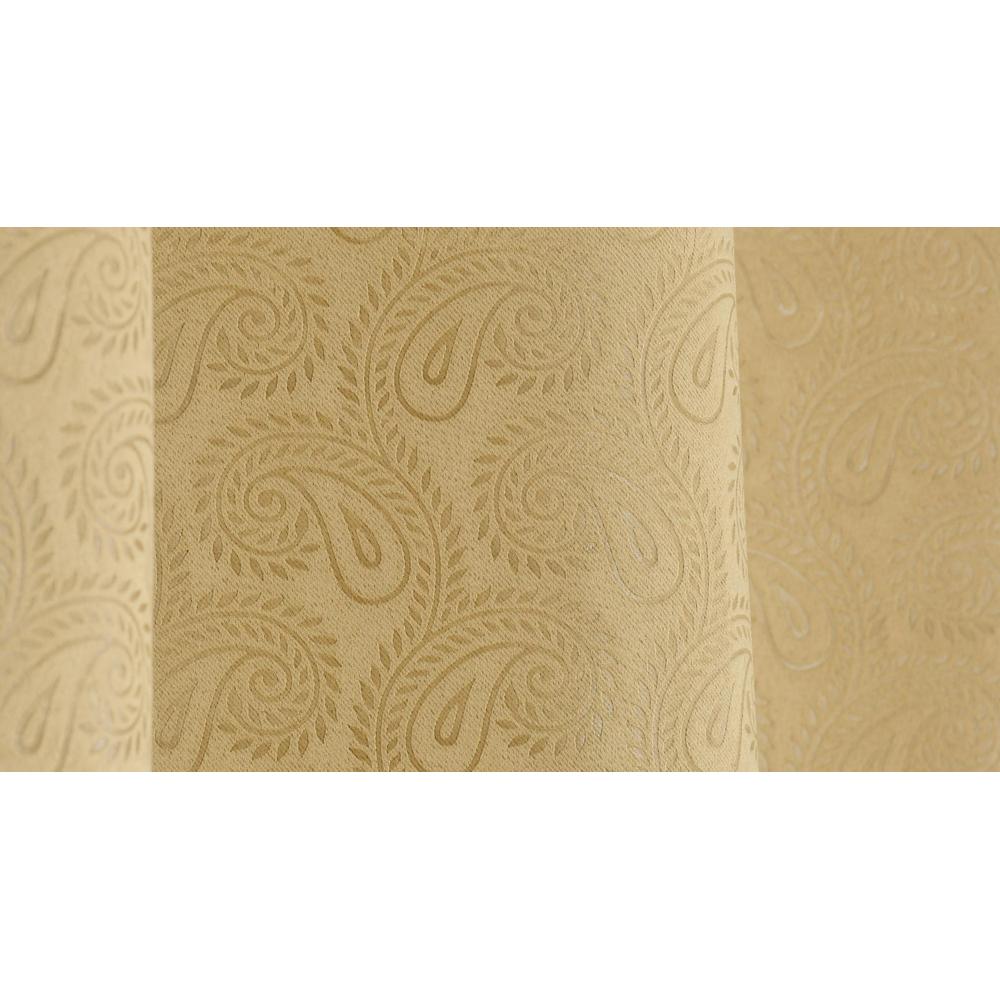 embo Pack of 2 Blackout Long Door Curtains