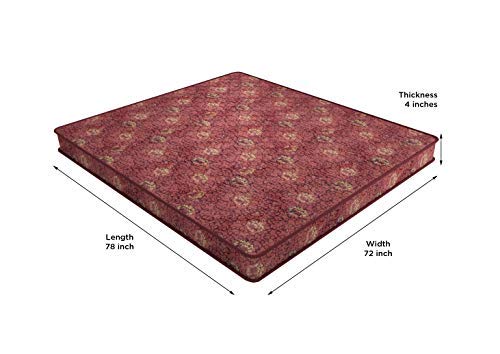 Joy - Coir Foam Mattress (75 x 72 in, 4 Inches)