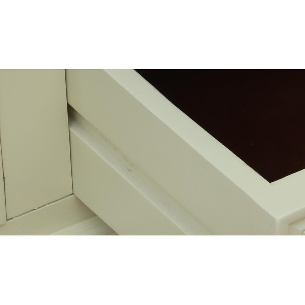 Solid Wood Book Shelf In Tulip Finish