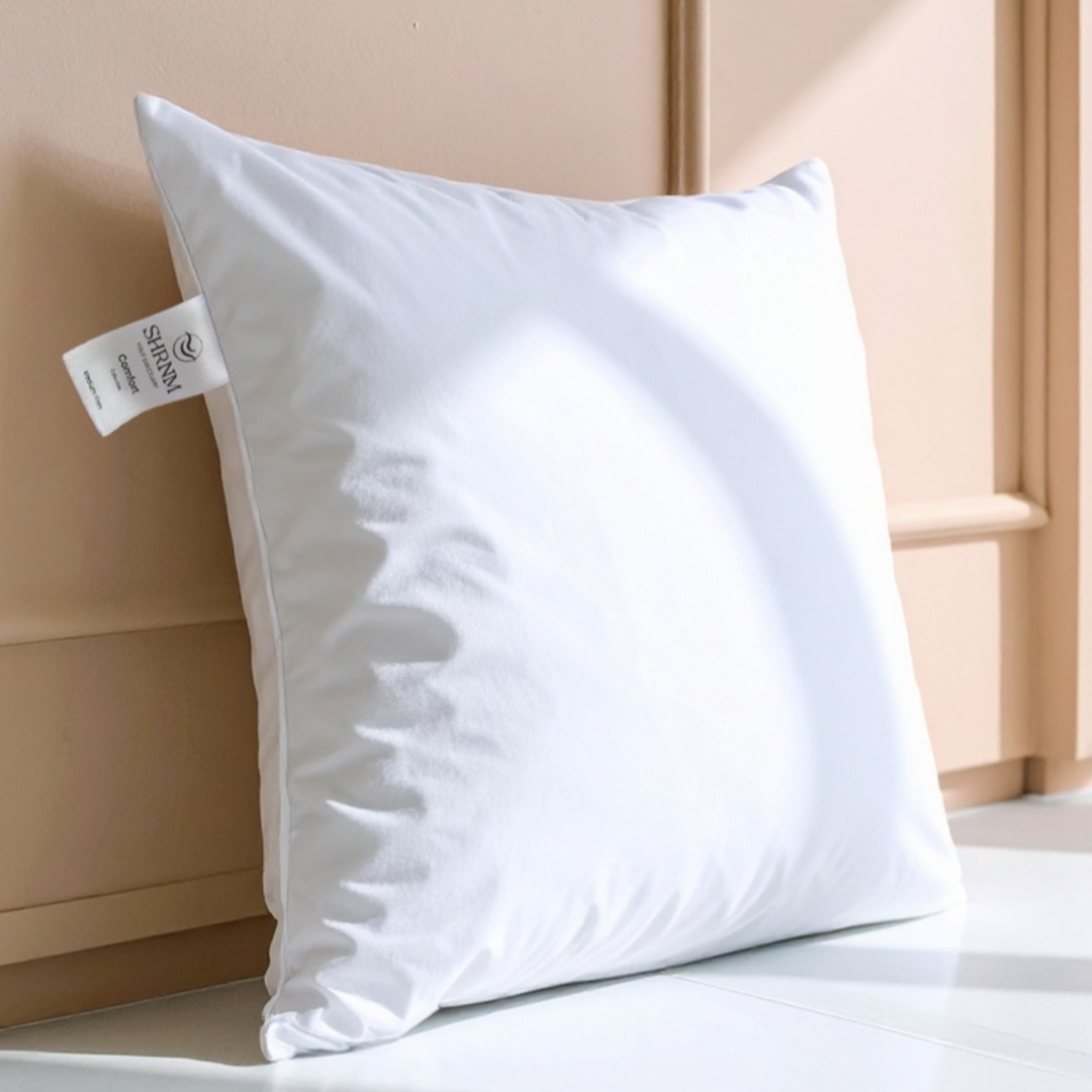 Comfort Medium Firm Duck Feather Cushion 80 X 80 cm - Shrnm