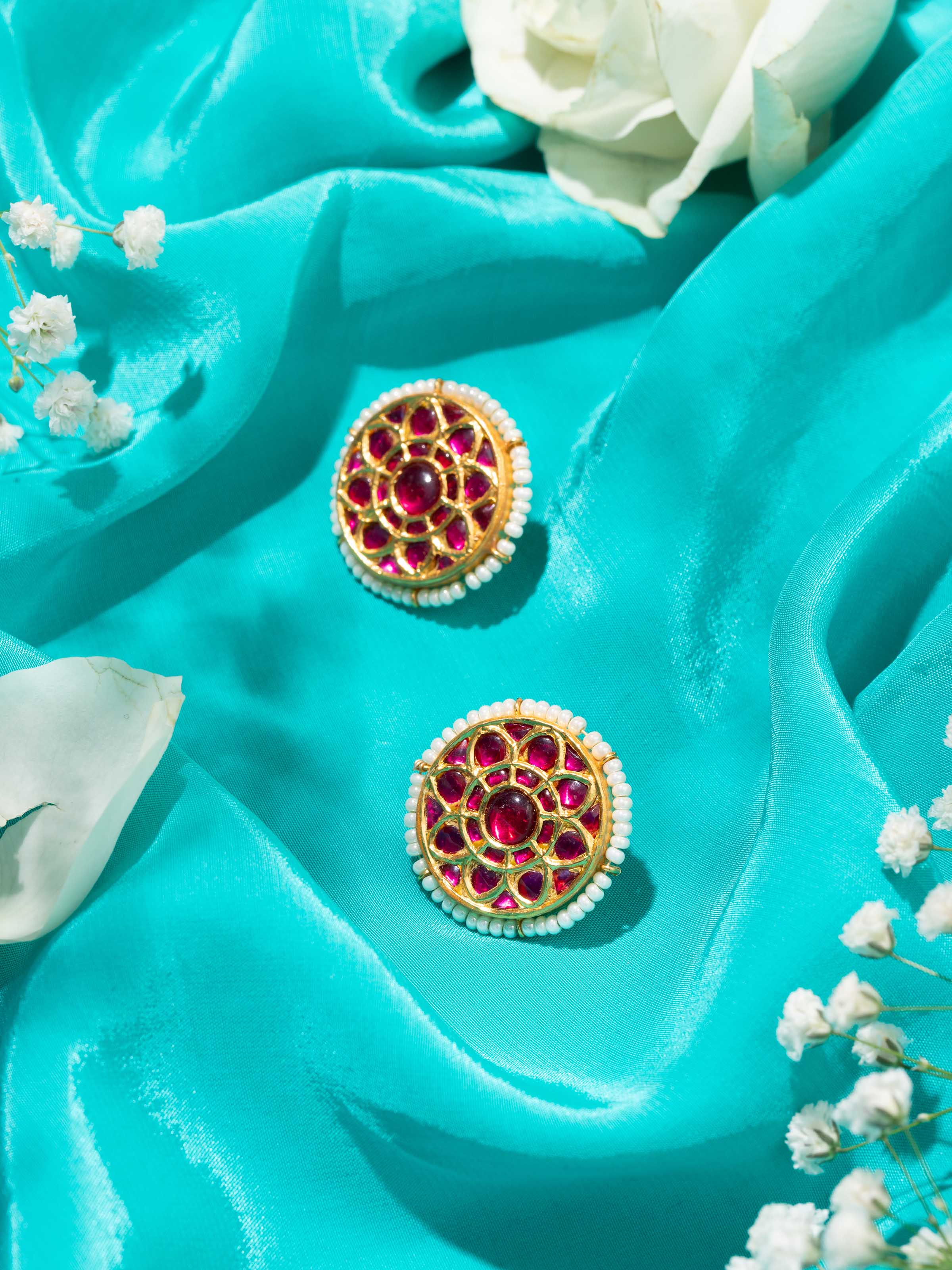 Silver Smithing Stud Earrings