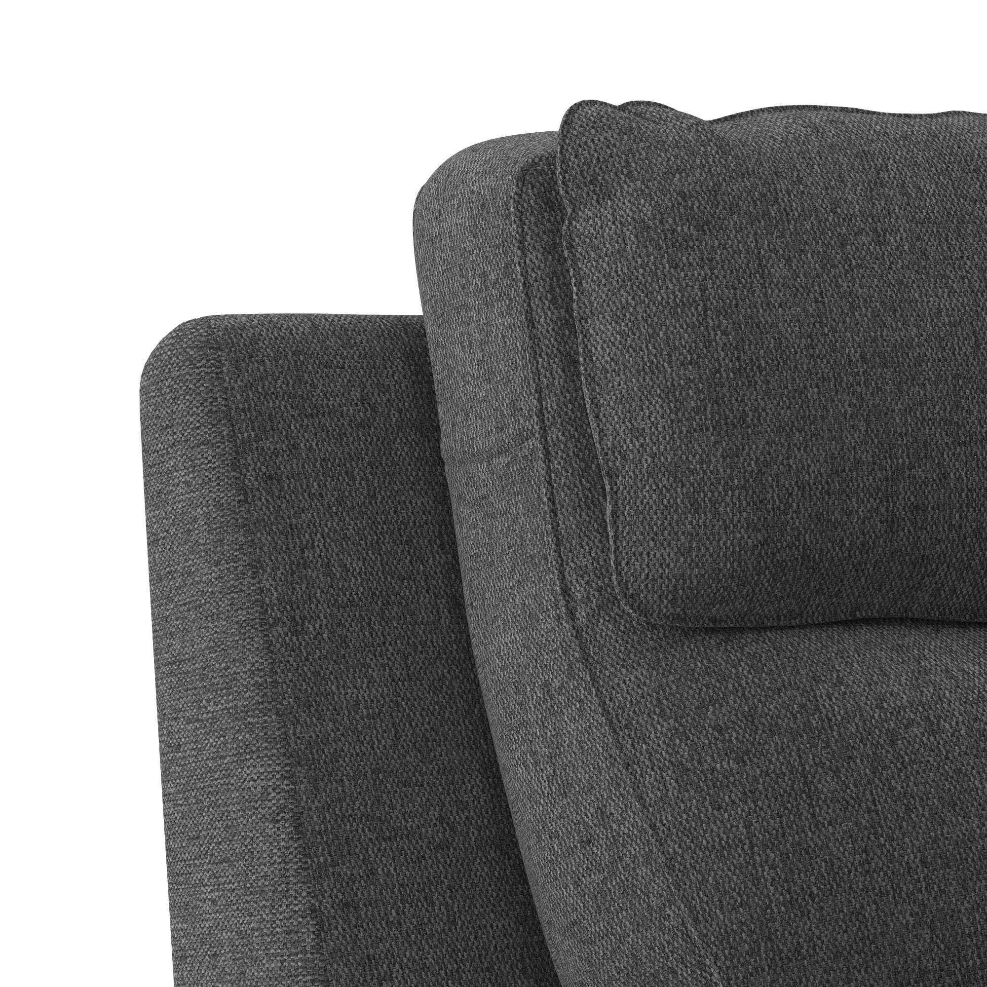 Emila 2 seater fabric sofa in Grey Colour