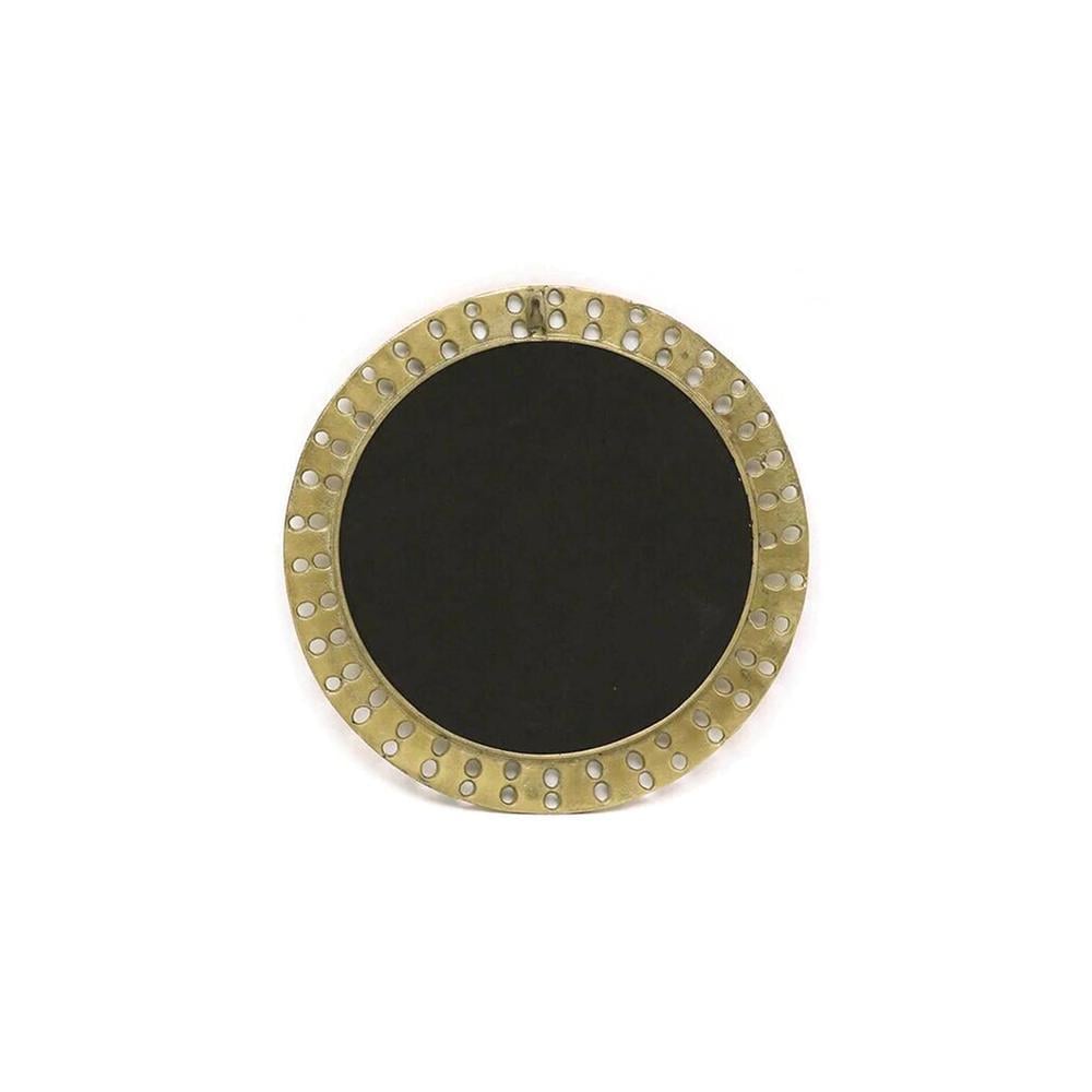 Gleaming Stainless Steel Wall Mirror Gold colour
