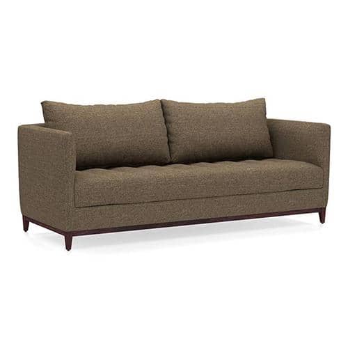 Florence Essential 3 Seater Fabric Sofa in Dune Colour