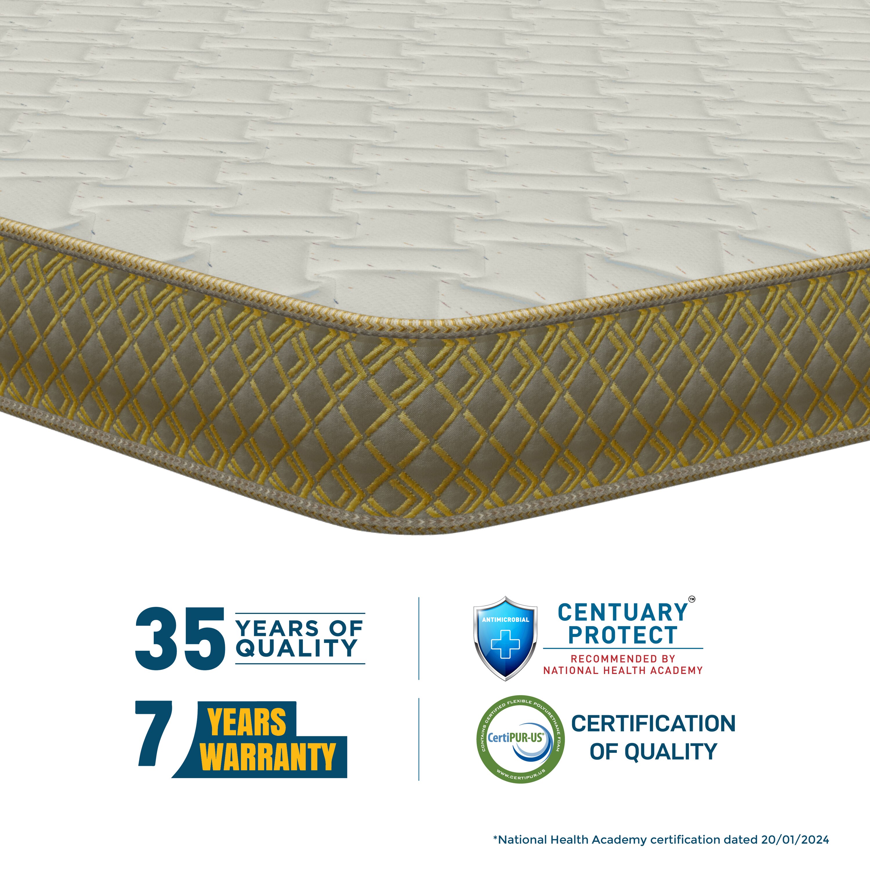Softopedic - Reversible Foam Mattress (72 x 36 in, 6 Inches)