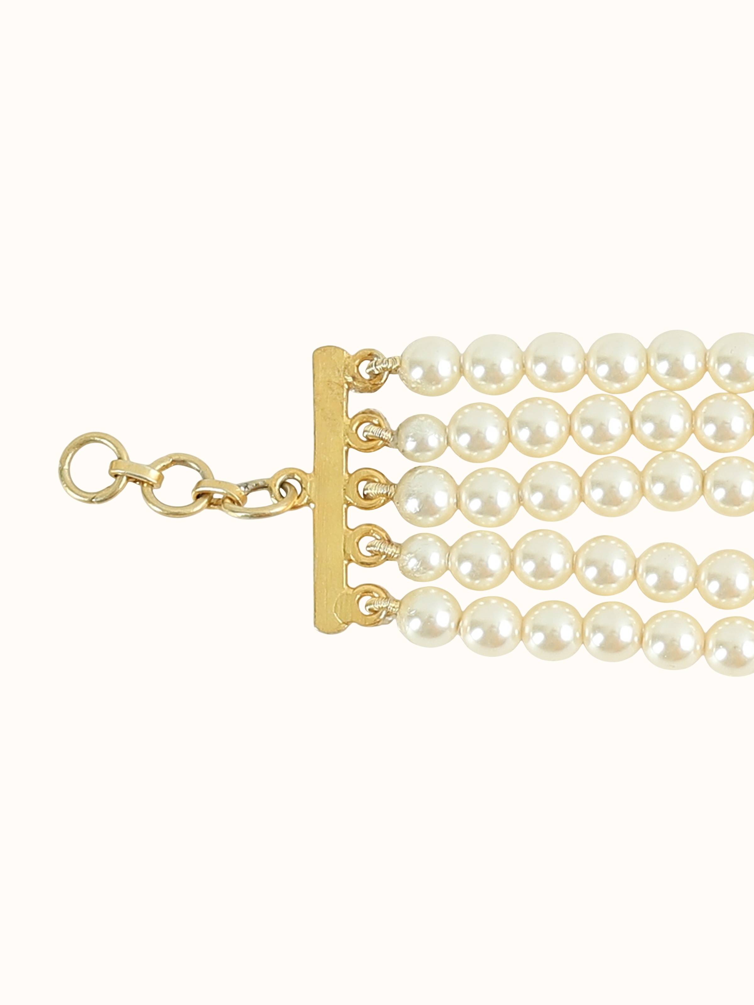 Overhead view of Ceramic Pendant & Chain