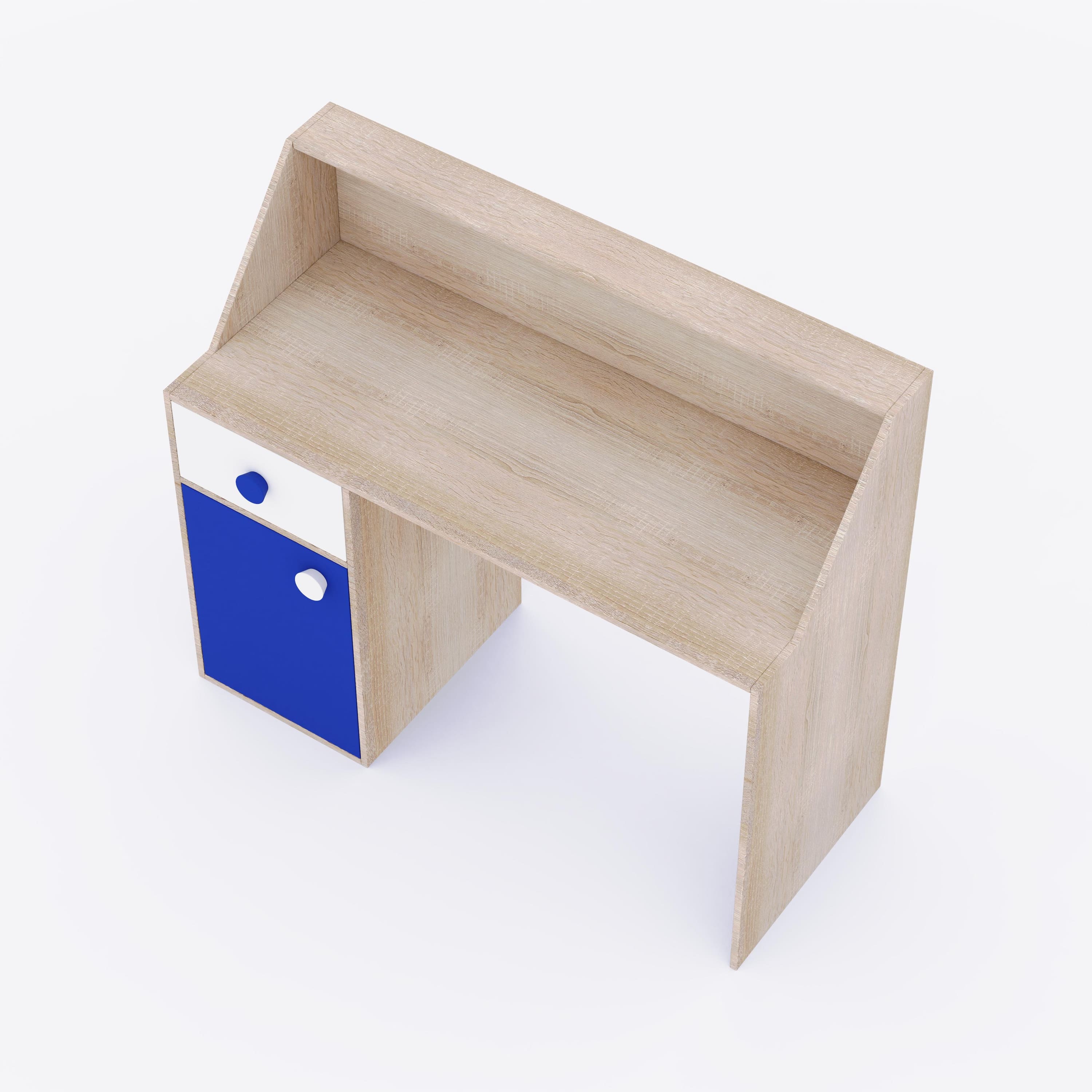 Elementary Study Table In Oak Colour