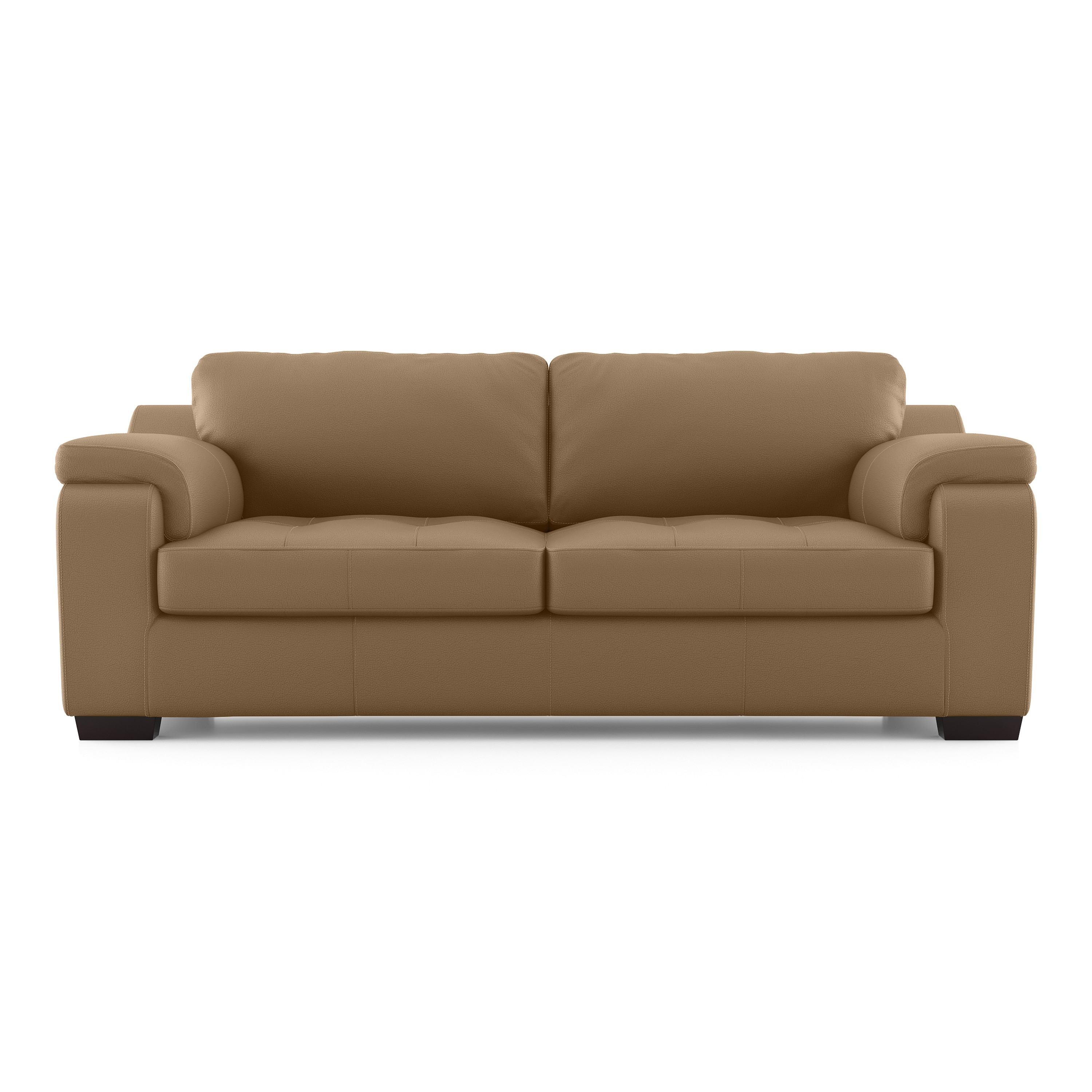 Trissino 3 Seater Premium Italian Leather Sofa In Ecru Colour