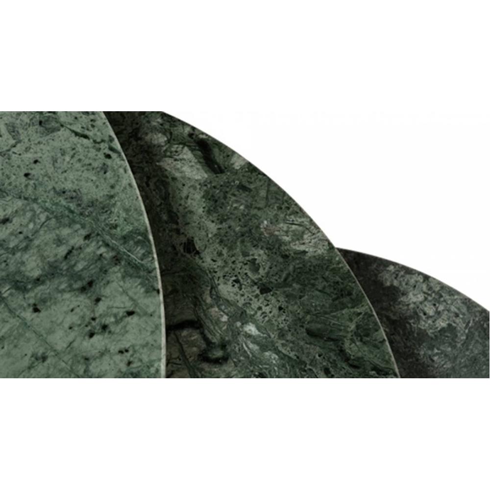 Leven Metal Side Table in  Gold Finish