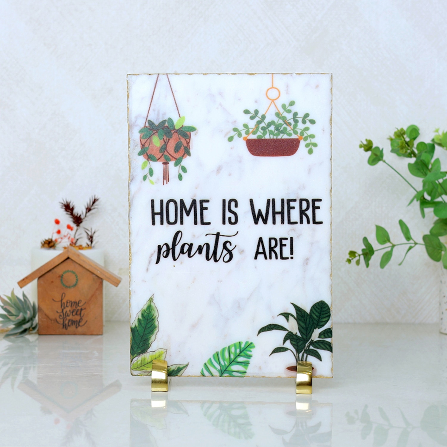 Home Is Where Plants Are Showpieces - Posh N Plush