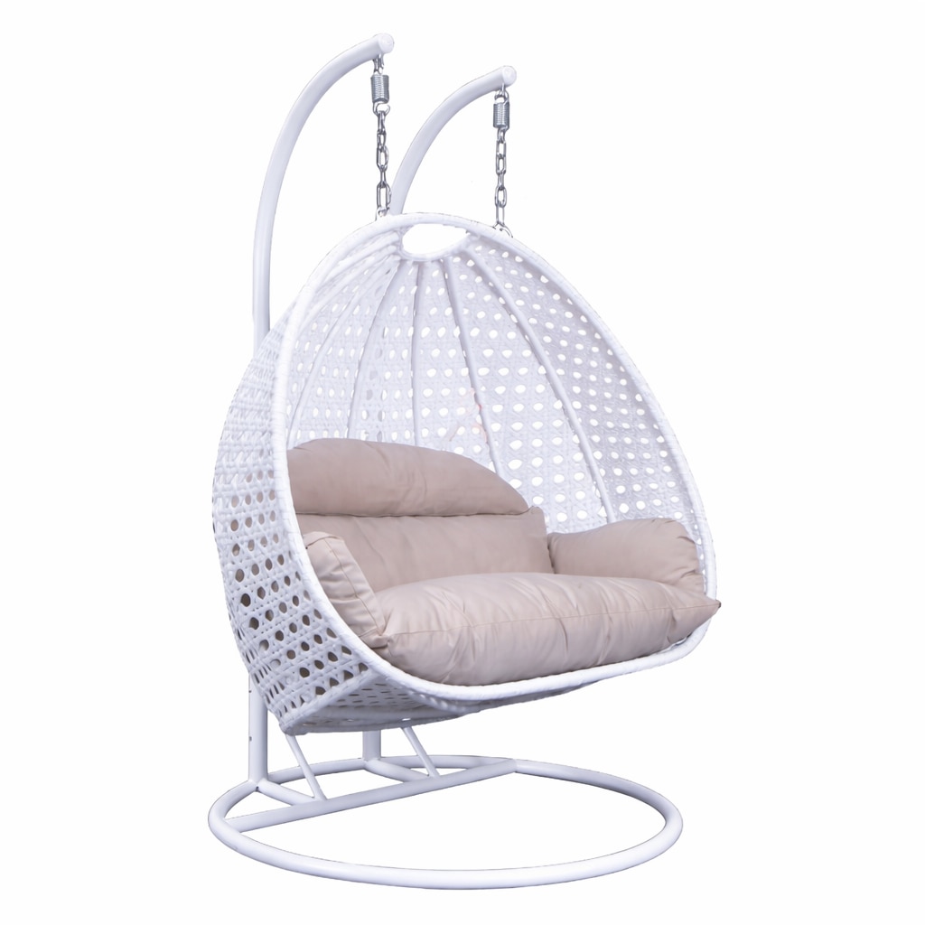 Kamryn Metal Swing in White Color - with Stand - Carrybird