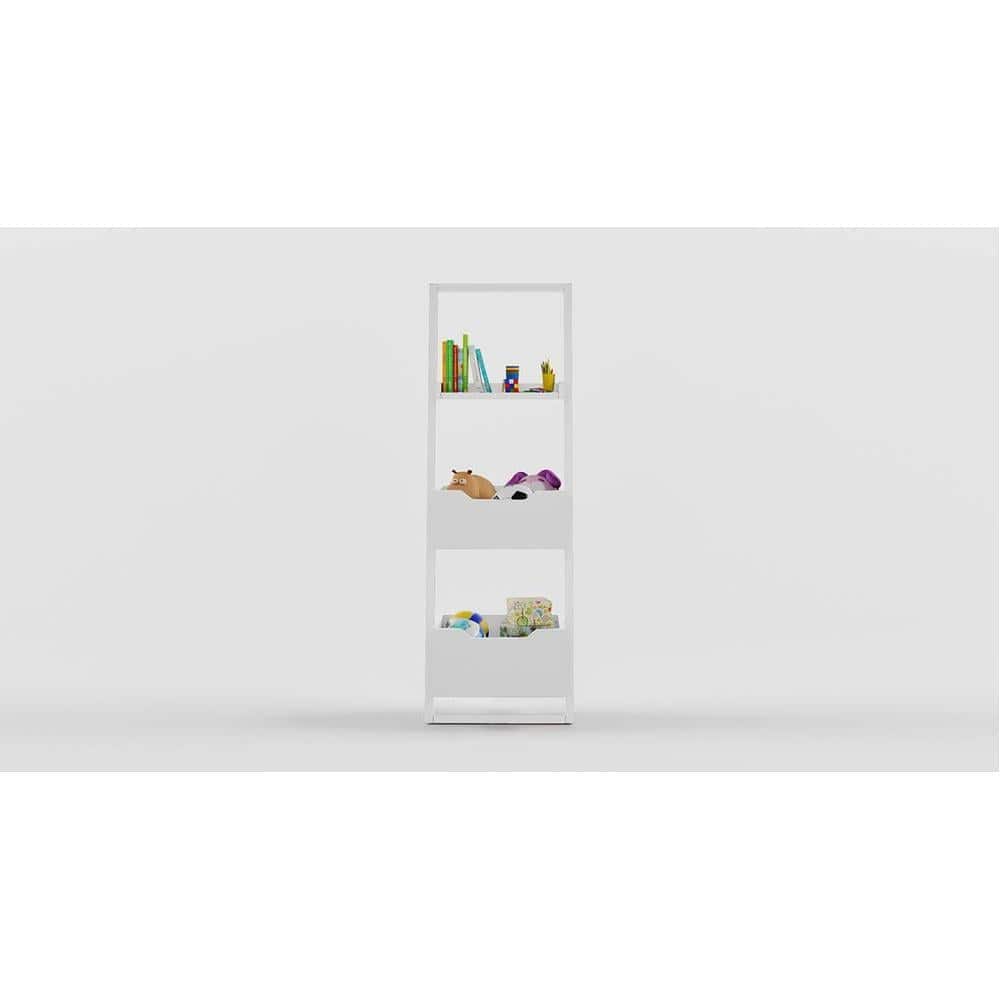 Triple Scoop Storage Unit - White