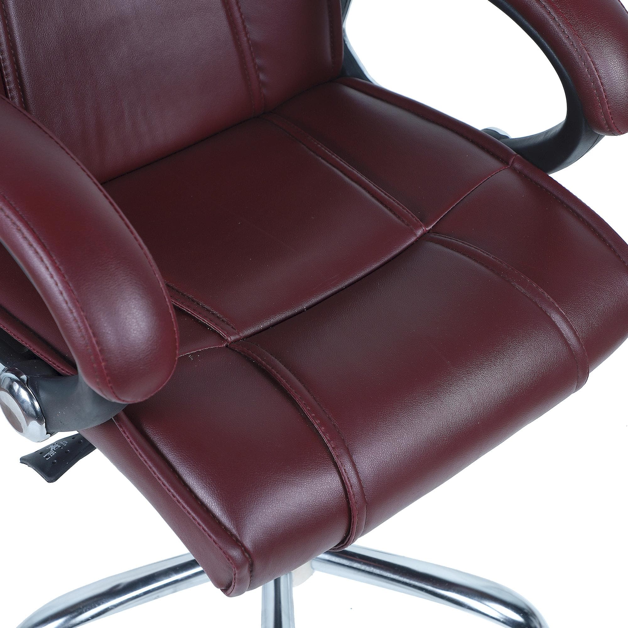 Ammoreavolea Mid Back Executive Chair in Ten Brown Colour