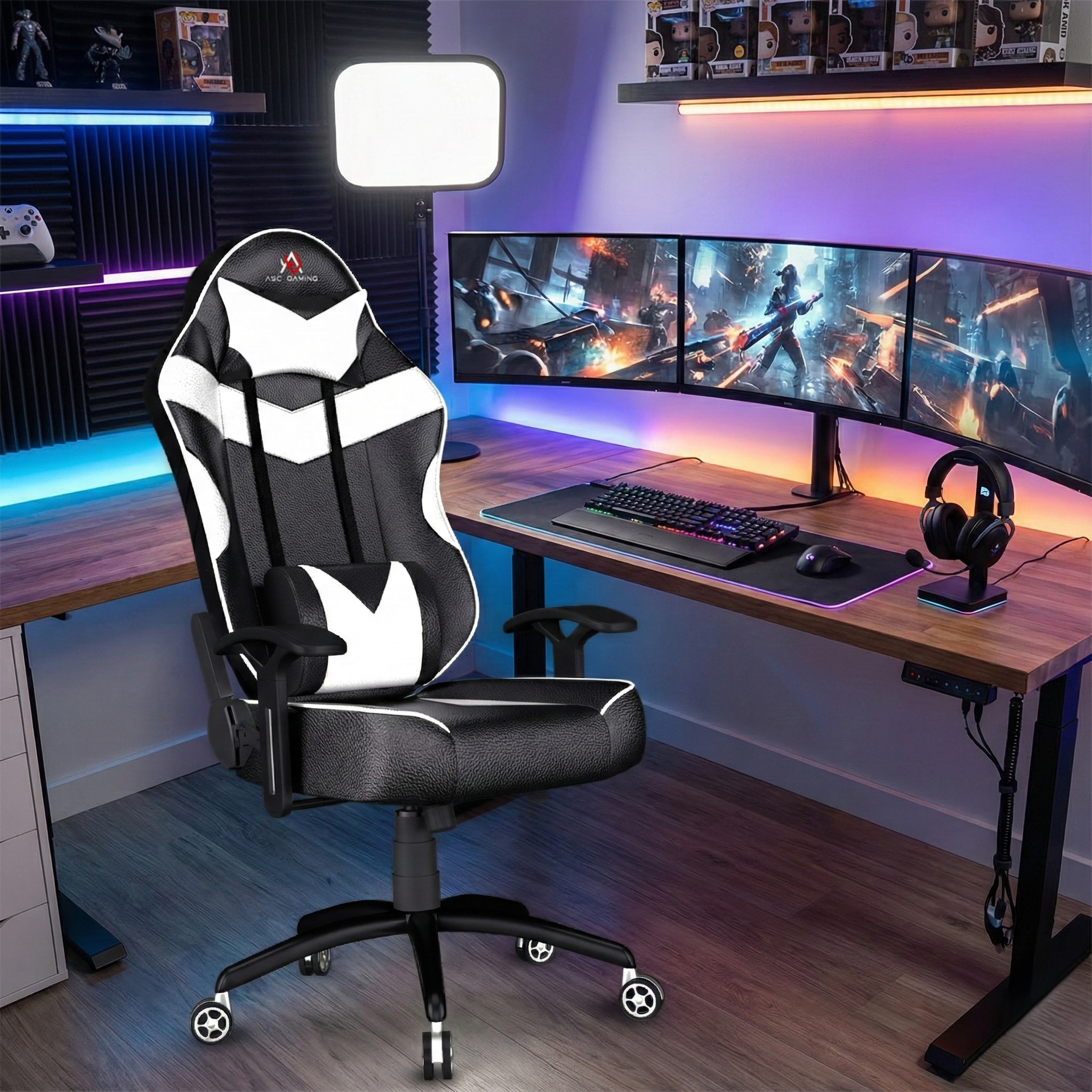 ASE Gaming Infinity Series Gaming Chair (white) - Ase Gaming
