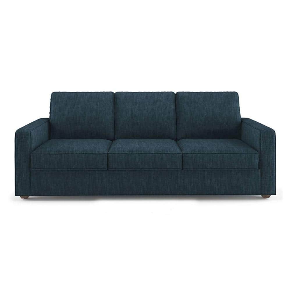 Apollo 3 Seater Fabric Sofa in Indigo Blue Colour