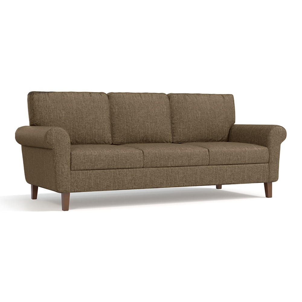 Oxford 3 Seater Fabric Sofa in Dune Colour