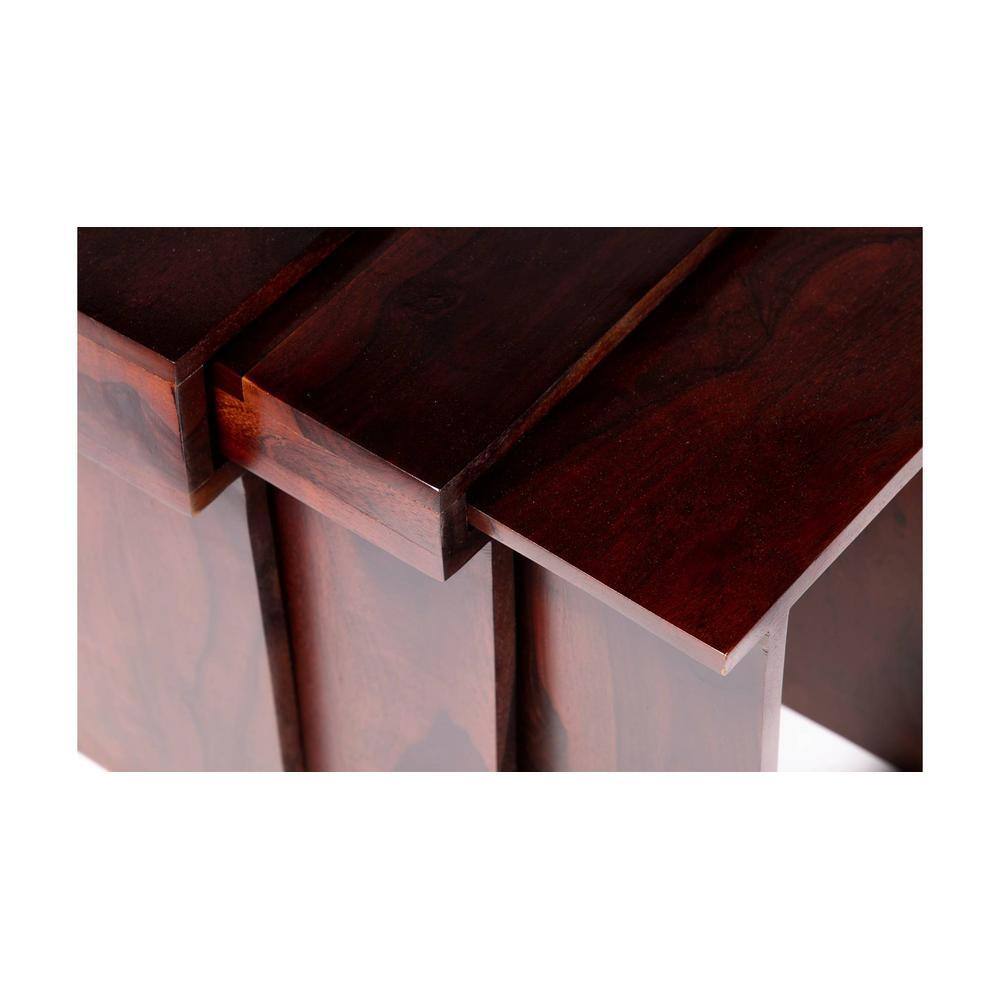 Oaksour Nested Stool Set of 3