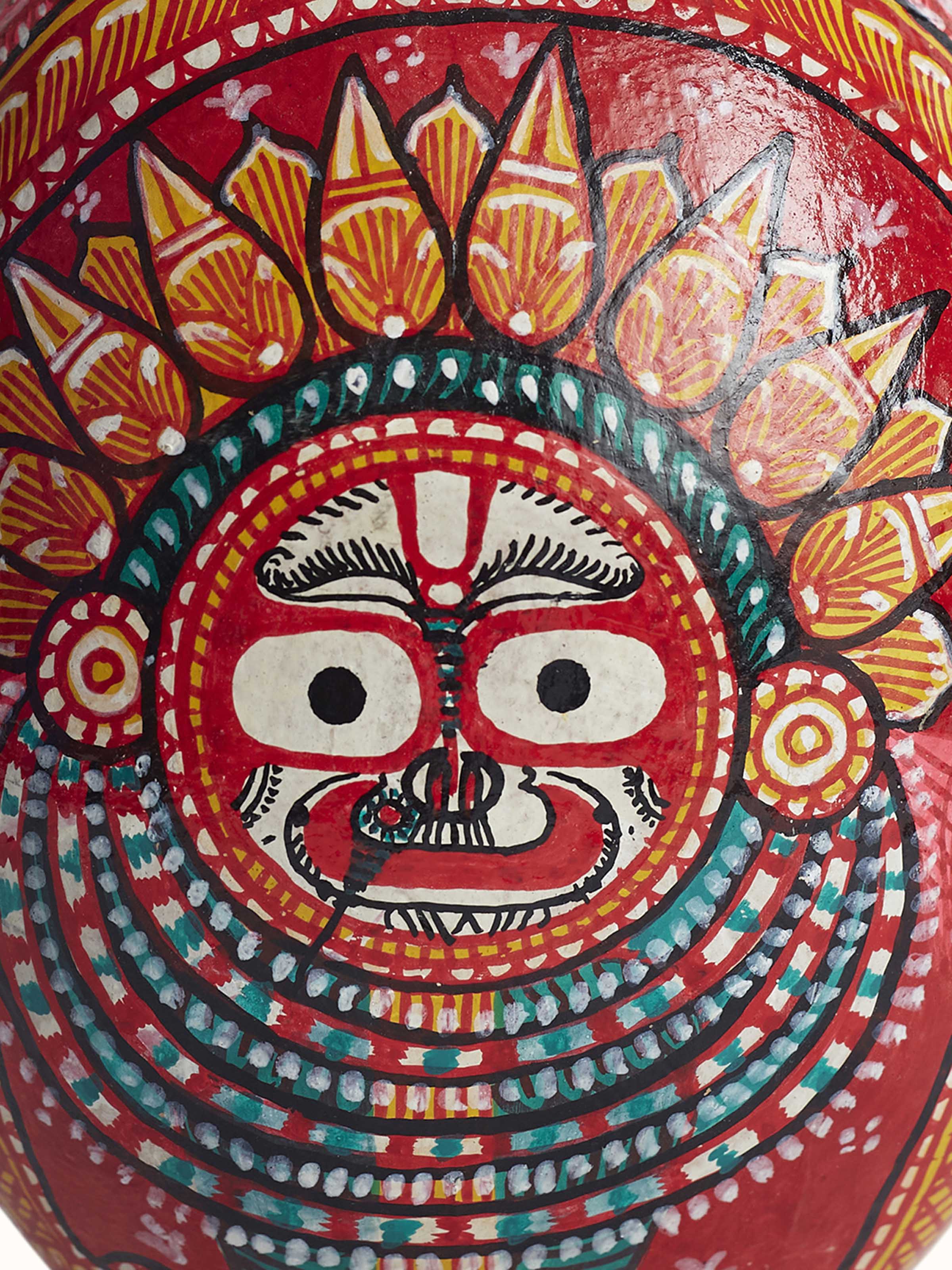 Pattachitra Coconut Wall Hanging
