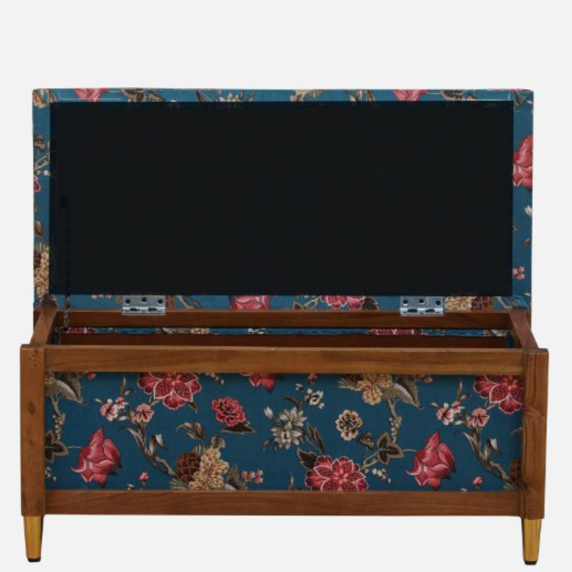 Harper Trunk In Turquoise Blue