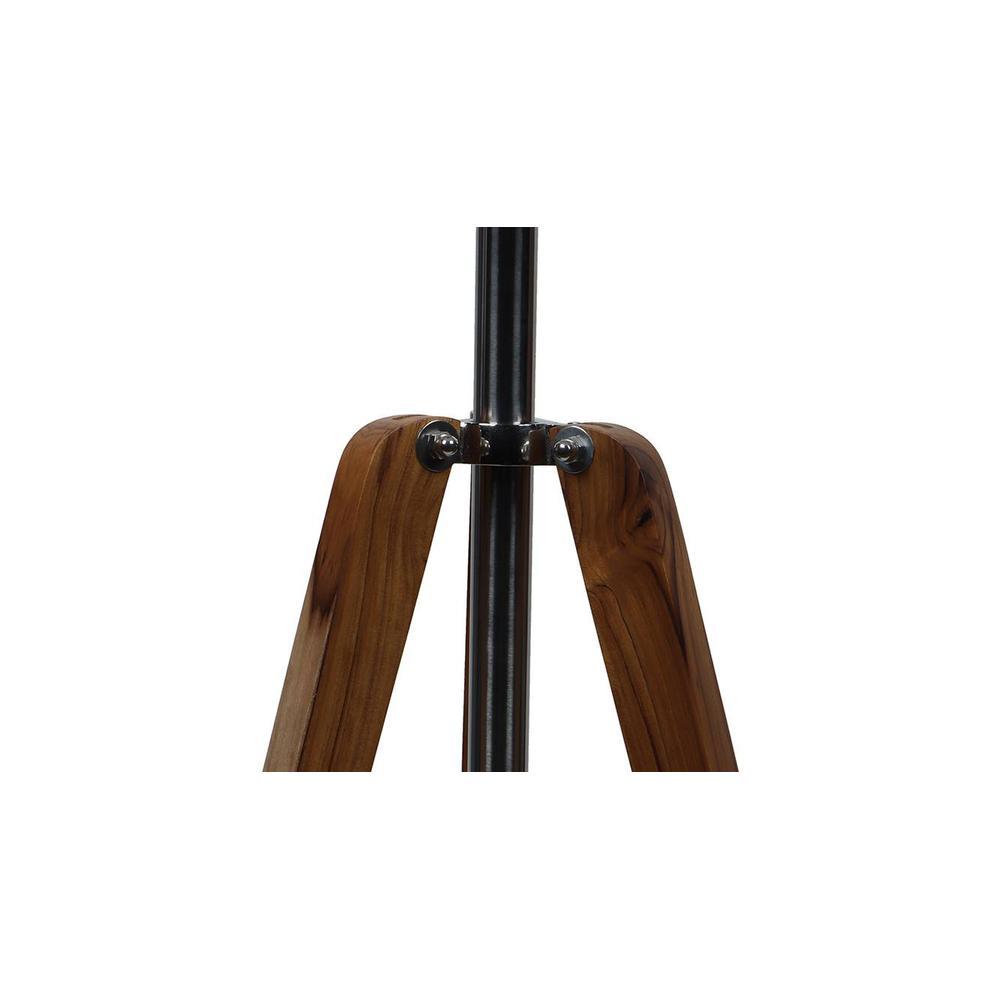 Alvyn White Cotton Shade Floor Lamp