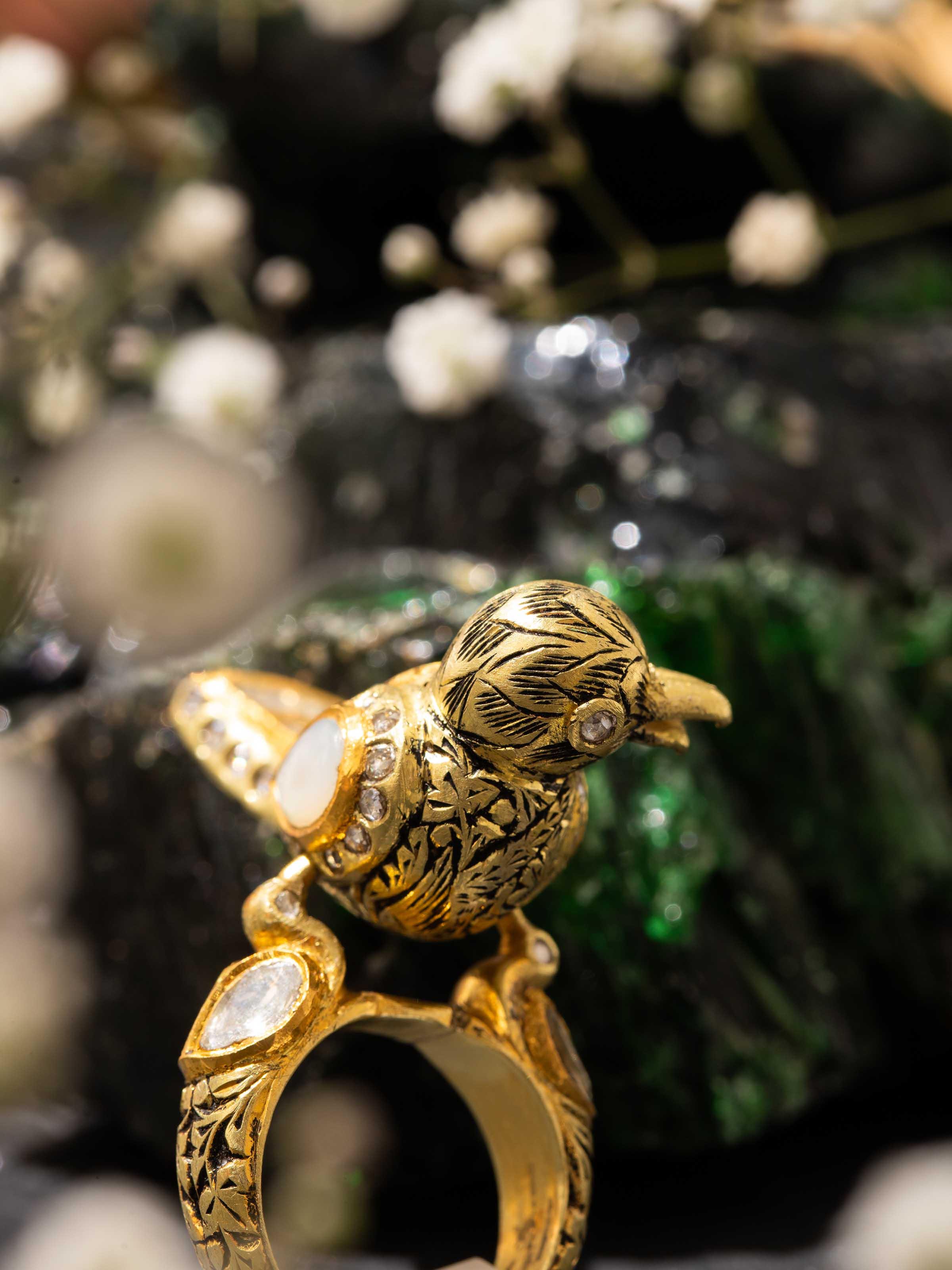 Partash 18 Karat Gold Womens Ring