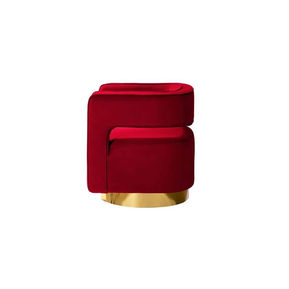 Alson Accent Chair in Red Colour