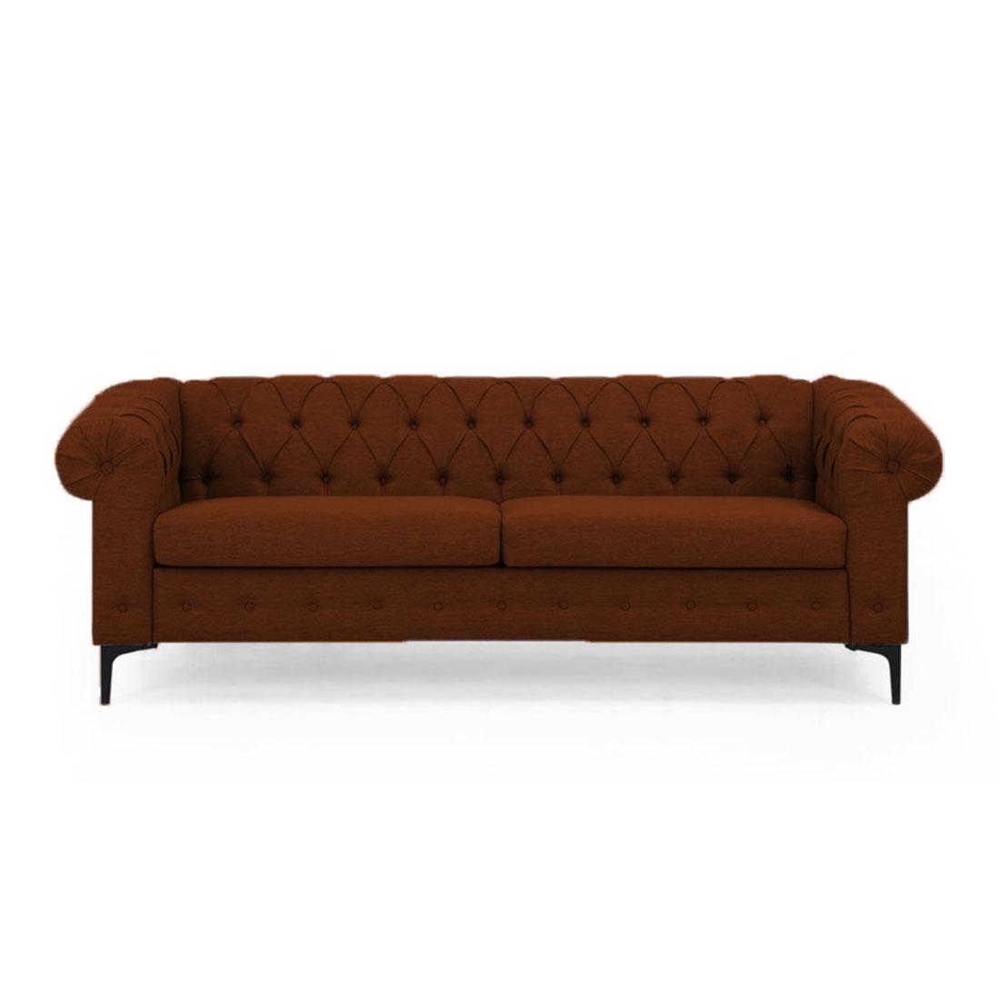 Rolex Fabric Sofa - Brown