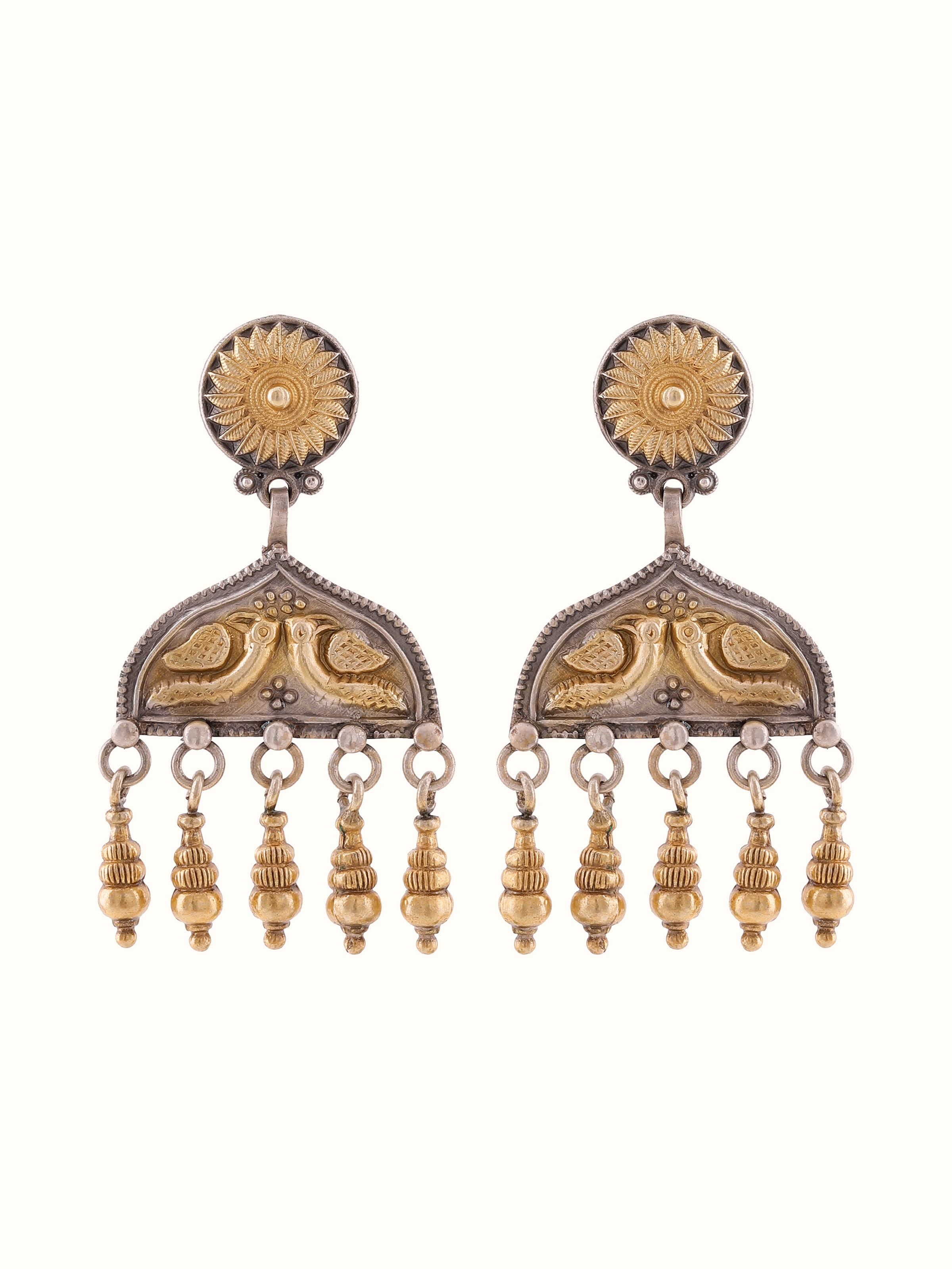 Silver Smithing Drop Earrings