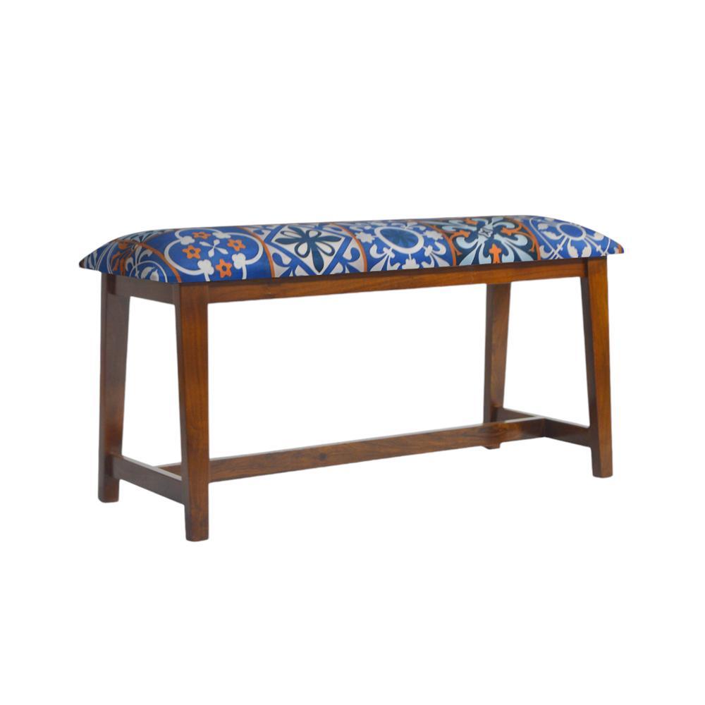 Tressferd Solid Wood Bench In Provincial Teak Finish