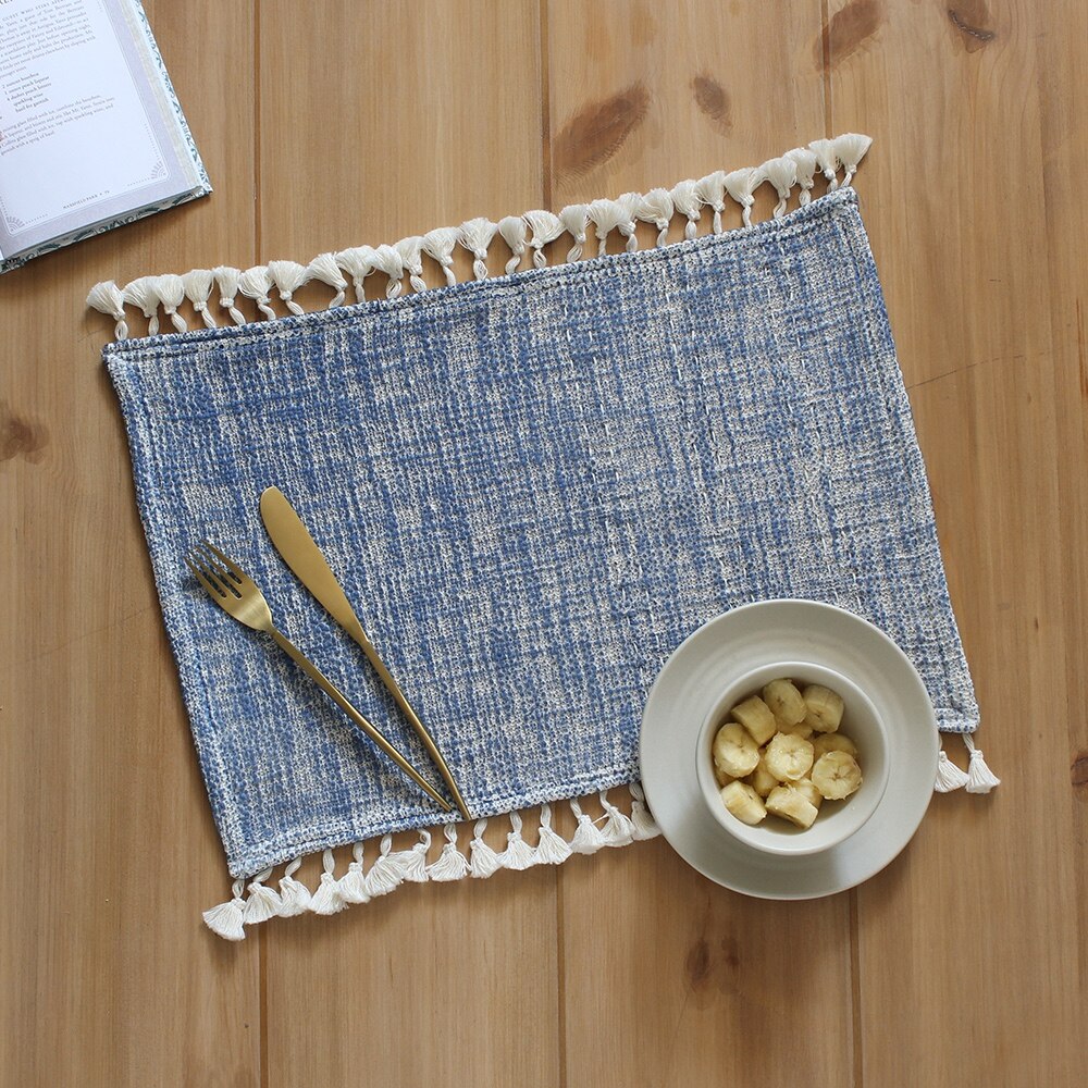 Arabian Sea Set Of 2 Placemats With Blue Colour