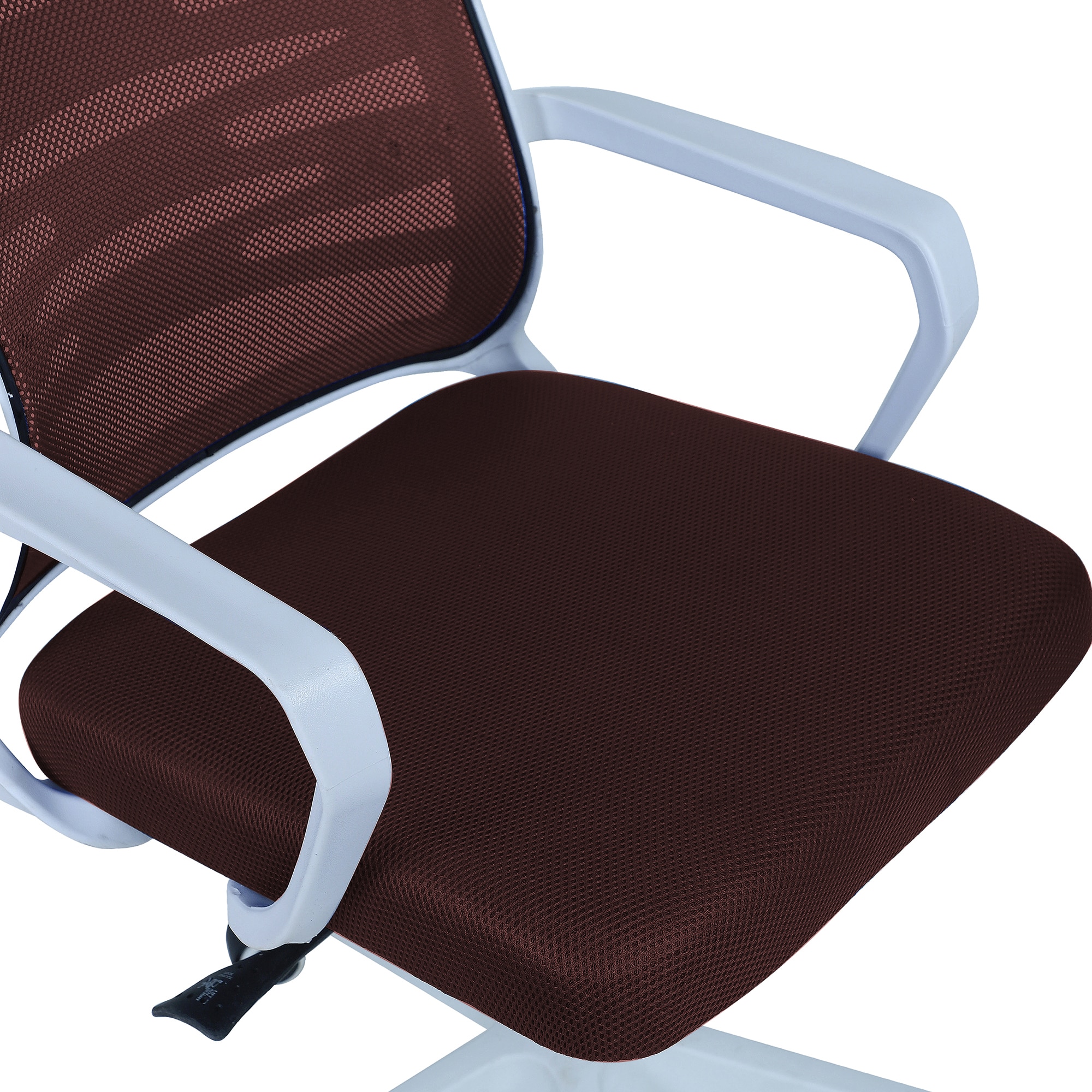 Iinea Mid Back Ergonomic Chair in Brown Colour