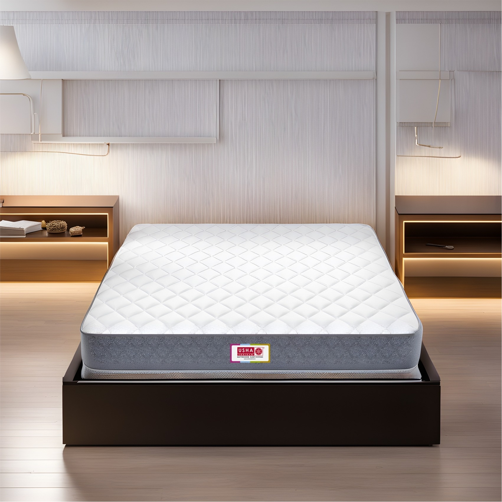 Tru Spring 5 Zone HR Foam Bonnell Spring Mattress - Usha Shriram