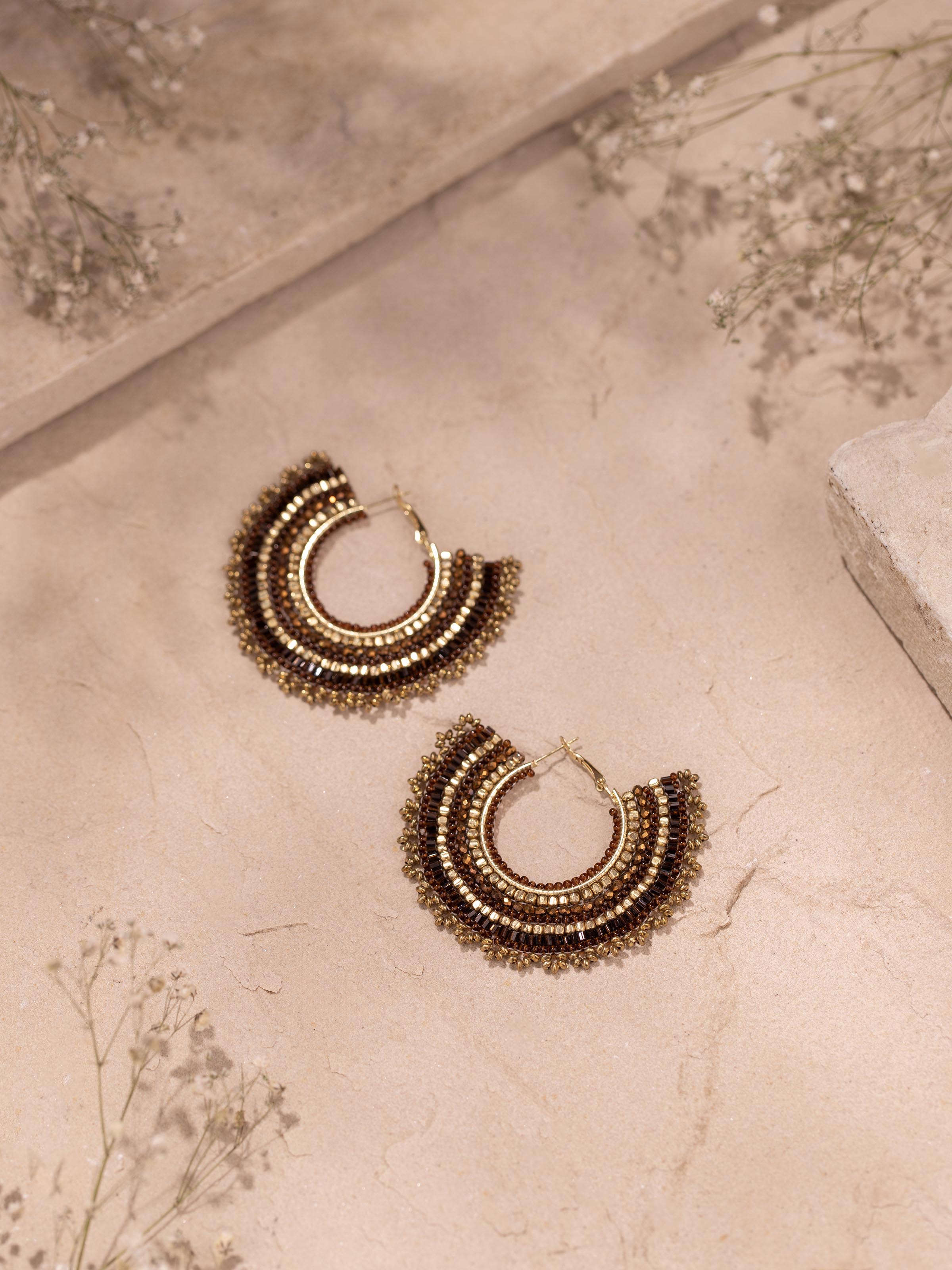 Handcrafted Hoop Earrings