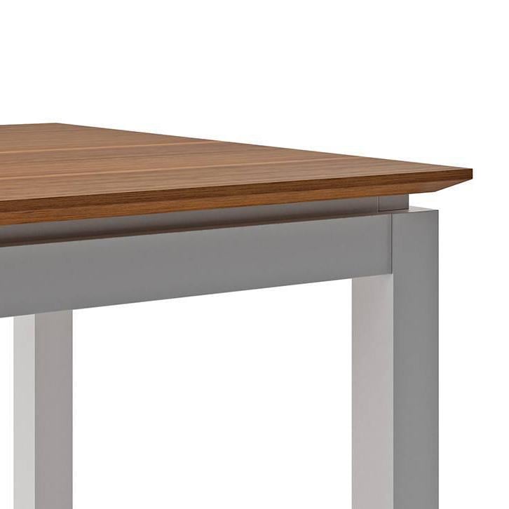 Diner 6 Seater Dining Table In Golden Oak Finish