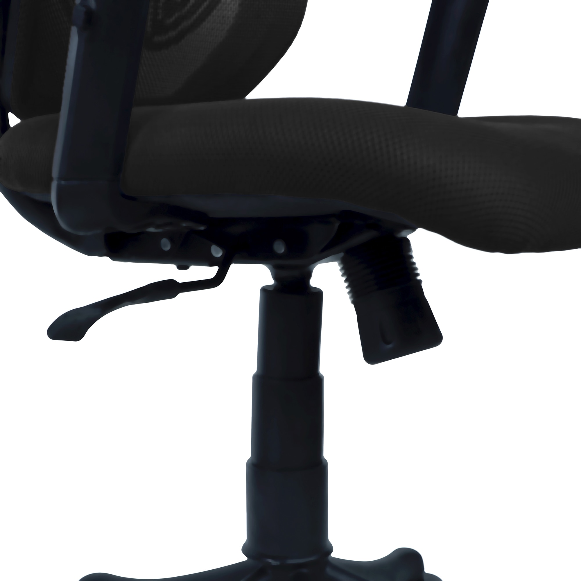 Zeeazyana Mid Back Ergonomic Chair in Black Colour