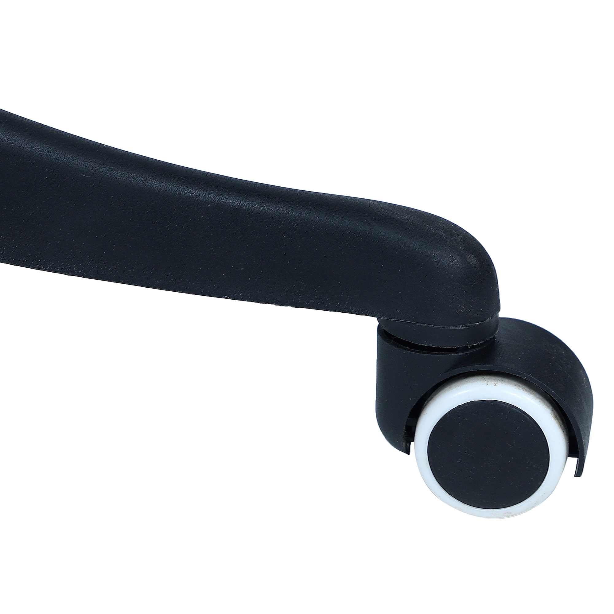 Peacifice Mid Back Ergonomic Chair in Black Colour