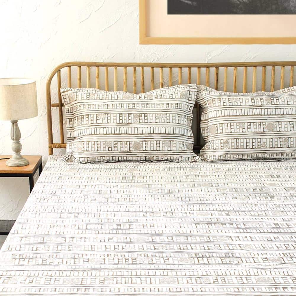 Sanchi Cotton Bedsheet Set