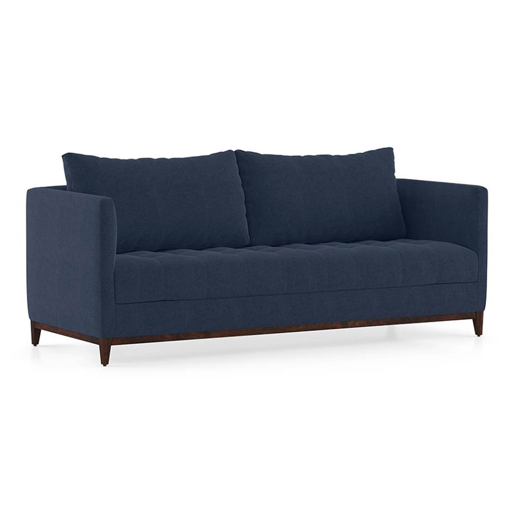 Florence Premium 3 Seater Fabric Sofa in Lapis Blue Colour