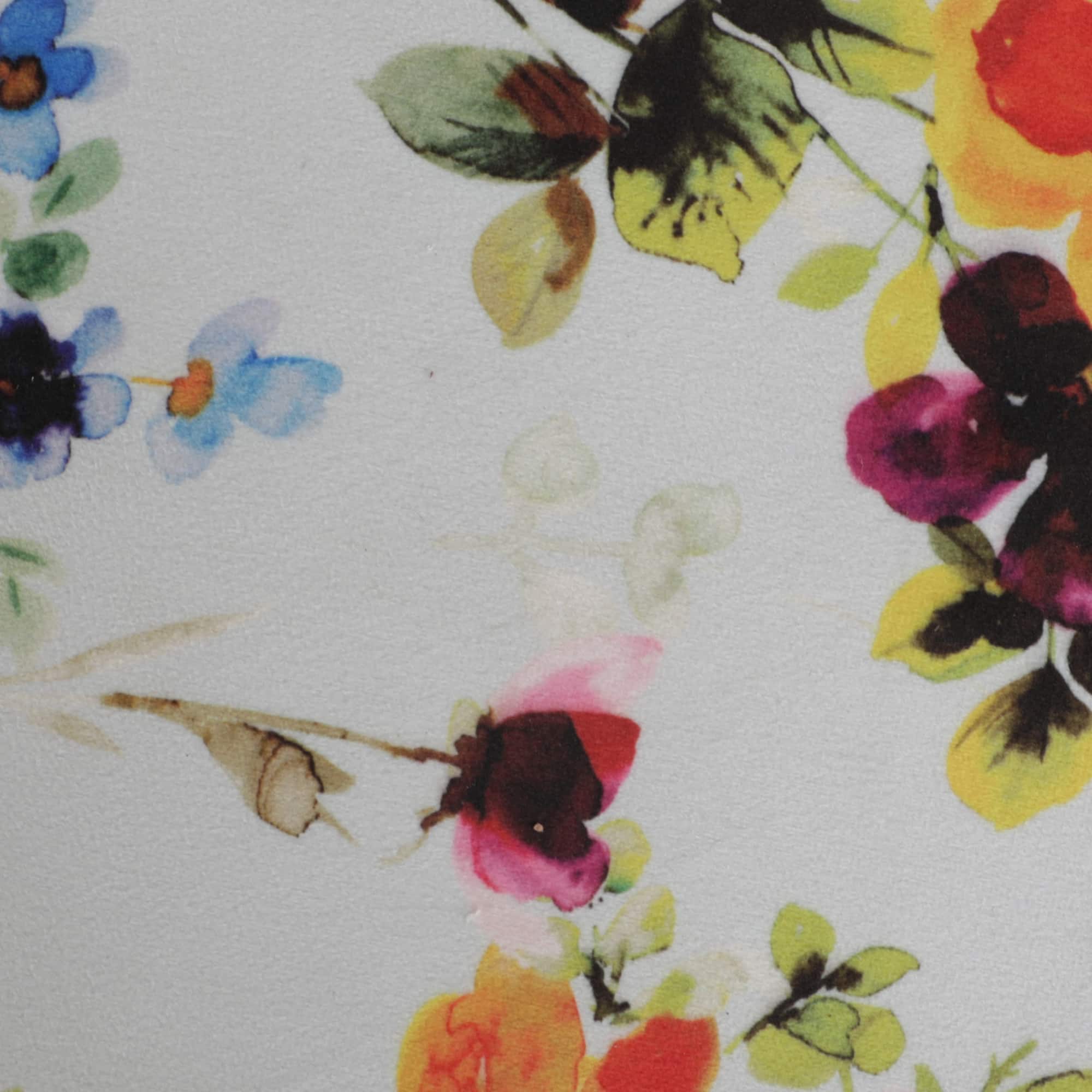 Sebastian Solid Wood  Ottomon in  Multicolor Colour