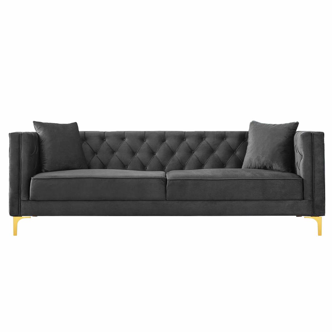 Haruko Fabric Sofa - Grey