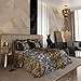 Stoa Paris Super King Size Enriched Cotton Bedsheet with 2 Pillow Covers  Size Eternal Chase - Stoa Paris