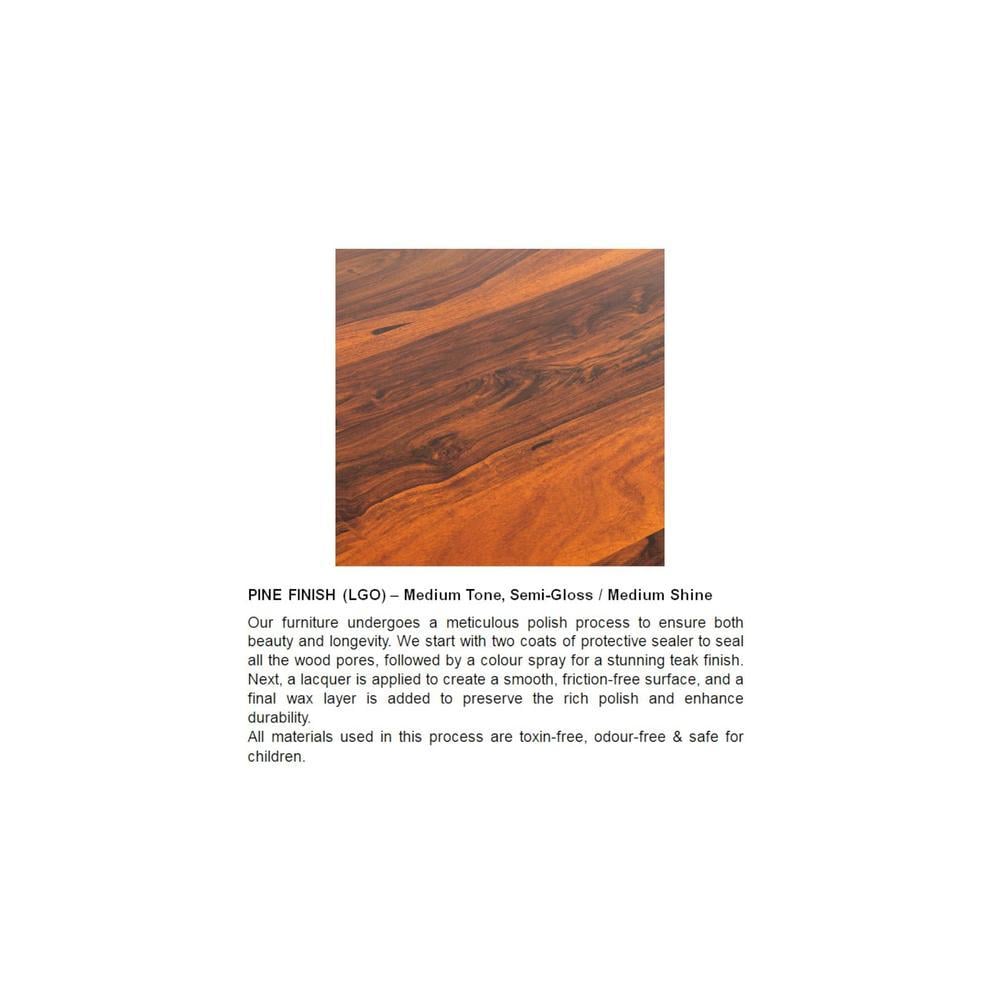 Rosslyn wood Dining Chair in Pumpkin Orange Velvet Upholstery with PINE FINISH